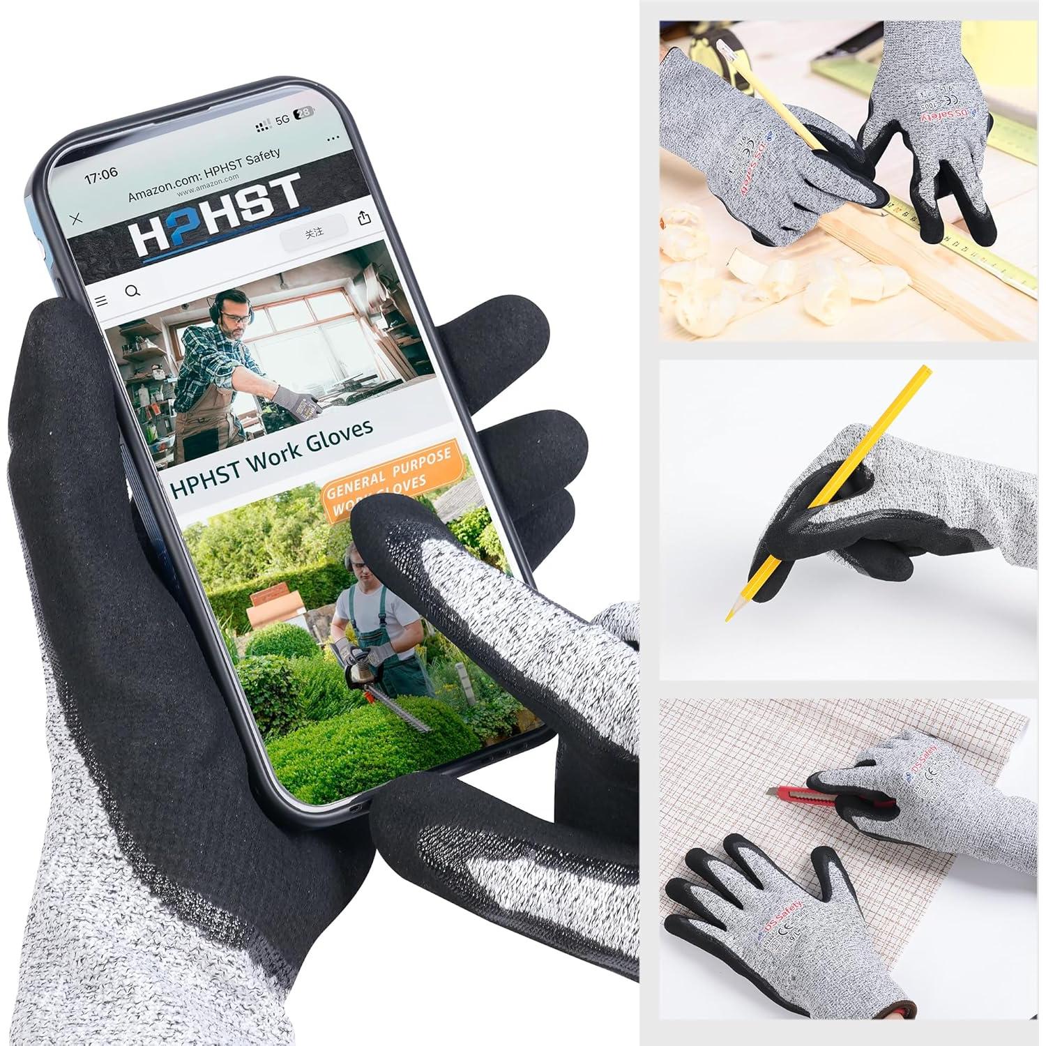 Guantes Resistentes a Cortes Nivel 5 DS Safety - 12 Pares Medianos