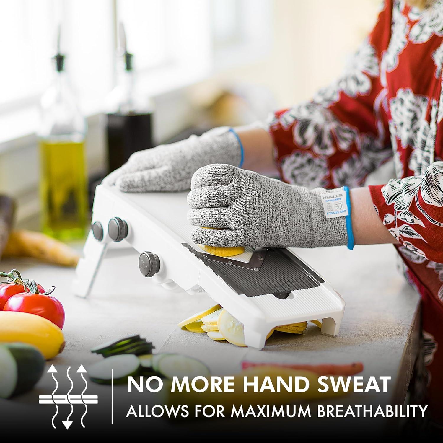 Guantes Resistentes a Cortes Stark Safe Nivel 5 - 1 Par Grande