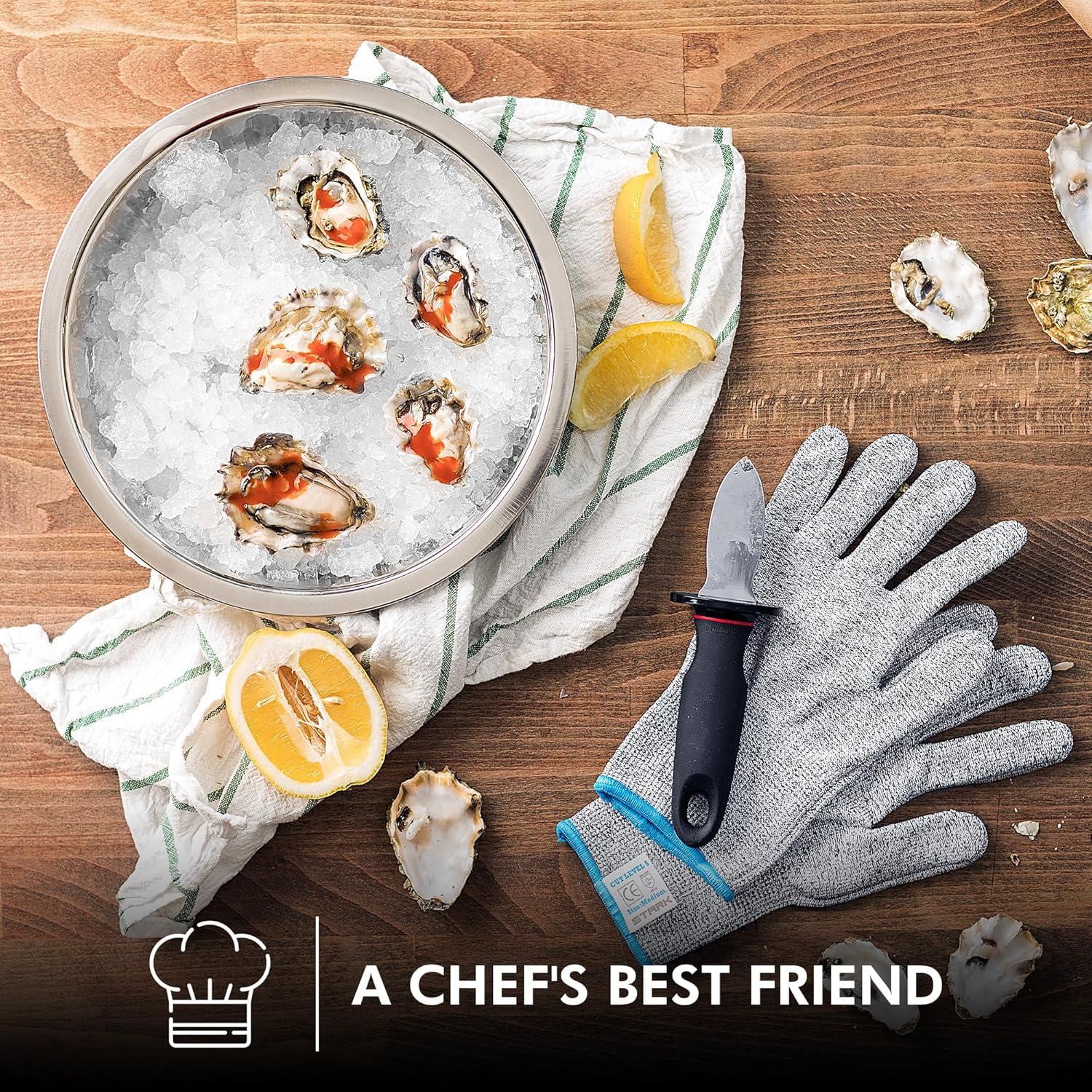 Guantes Resistentes a Cortes Stark Safe Nivel 5 - 1 Par Grande