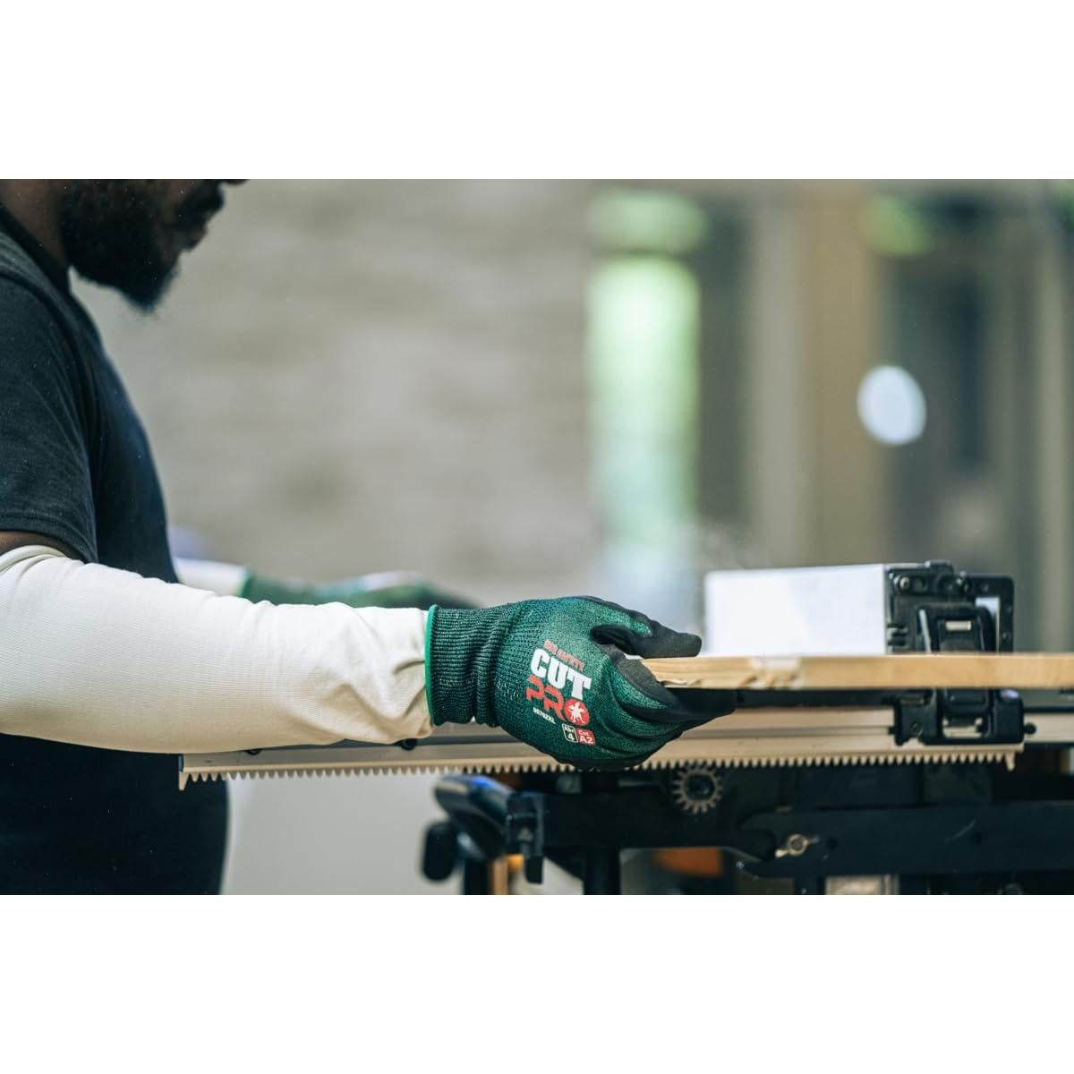 Guante de Trabajo MCR Safety 96782M Cut Pro Nitrilo Mediano