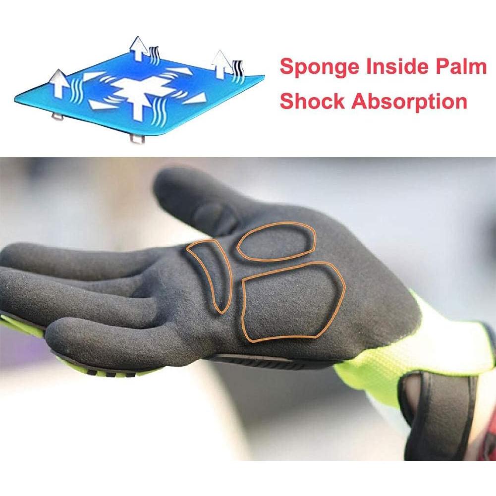 Guantes de Trabajo Antivibración Nano-Metre DY1350AC-H Talla M