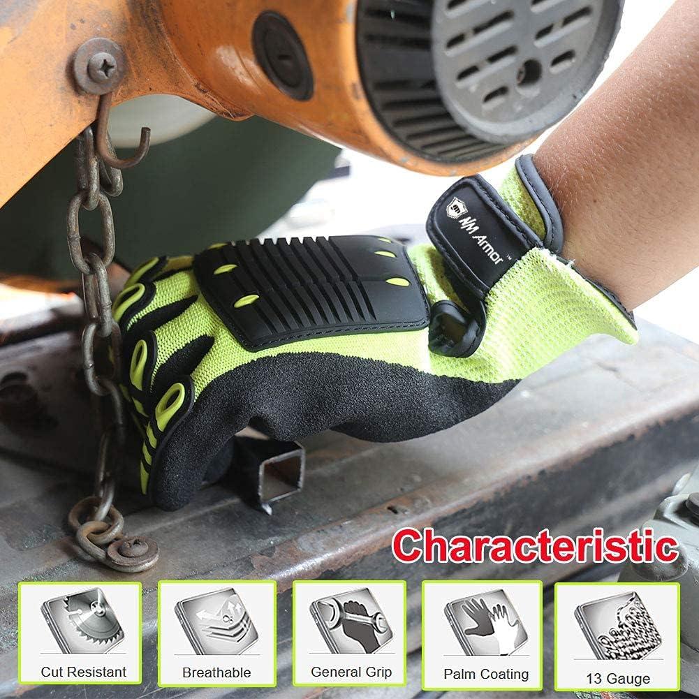 Guantes de Trabajo Antivibración Nano-Metre DY1350AC-H Talla M