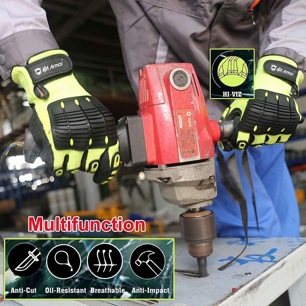 Guantes de Trabajo Antivibración Nano-Metre DY1350AC-H Talla M