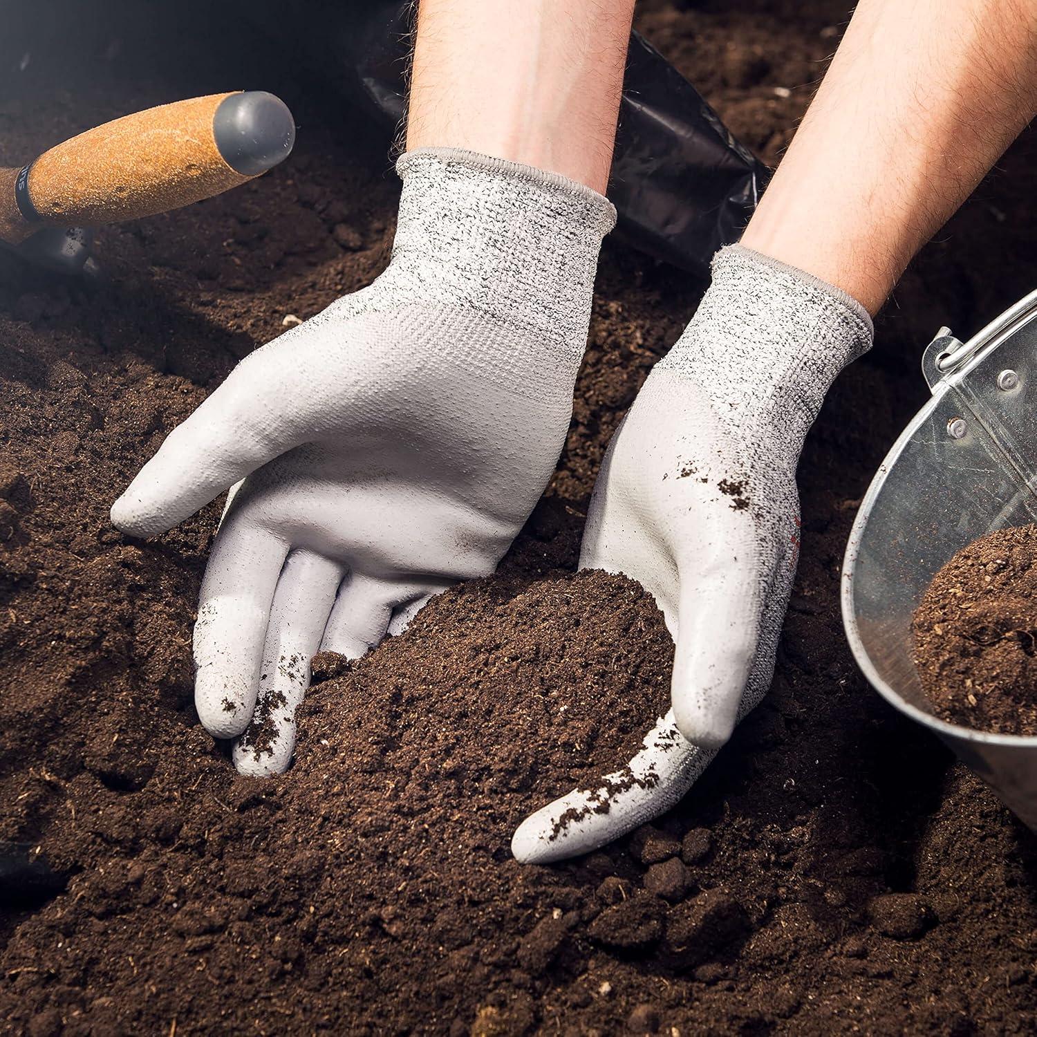 Guantes de Trabajo Resistentes a Cortes SAFEAT Nivel 5 - Unisex