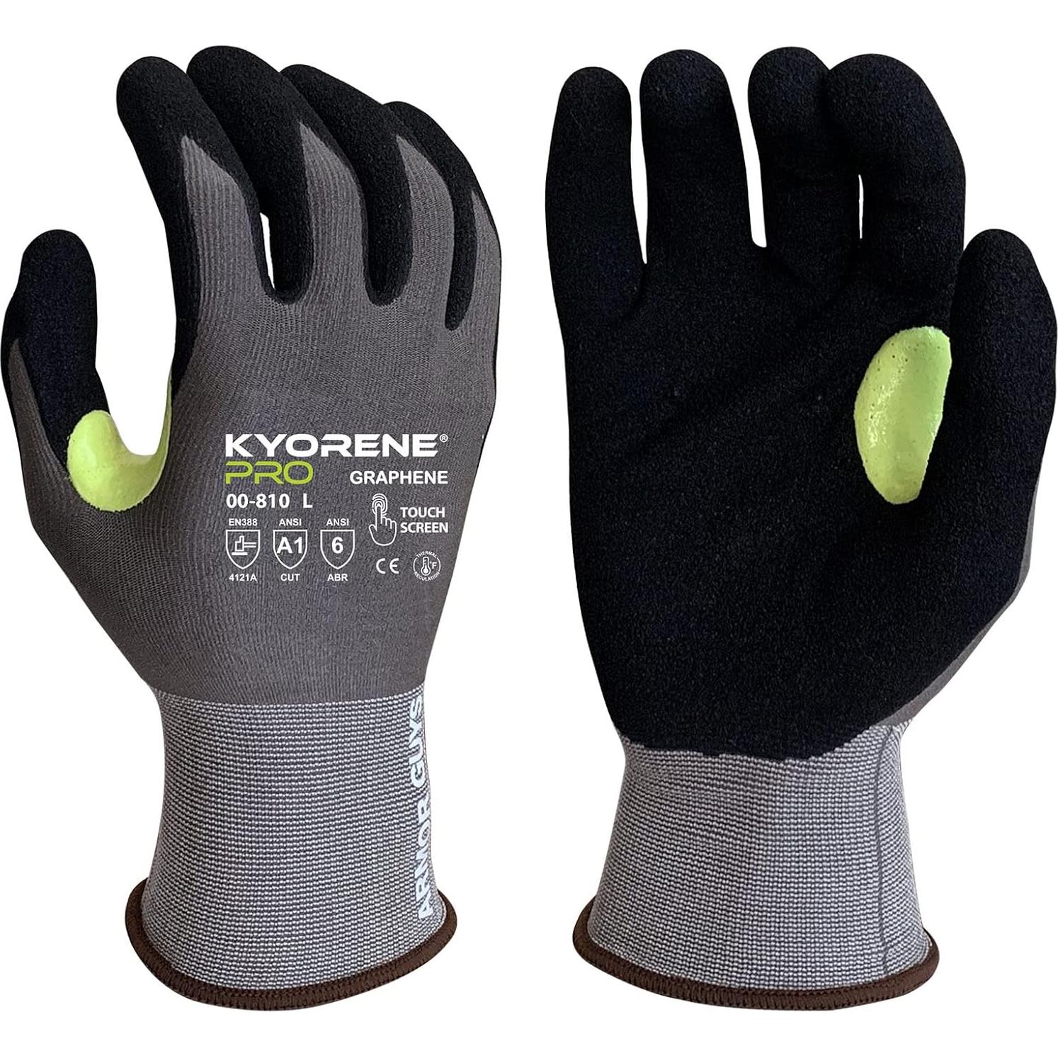 Guantes de Trabajo Armor Guys Kyorene Pro Graphene - L, 3 Piezas