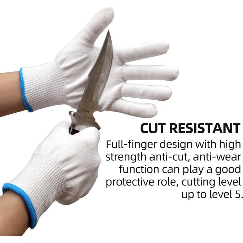 Guantes de Seguridad Resistentes a Cortes Nivel 5 HPPE 13 Gauge