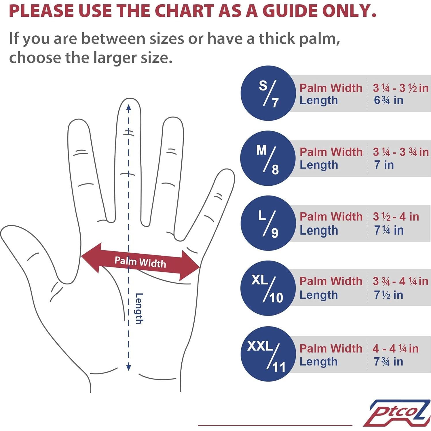 Guantes de Trabajo PTCOL PU Recubiertos - 12 Pares XL Negro