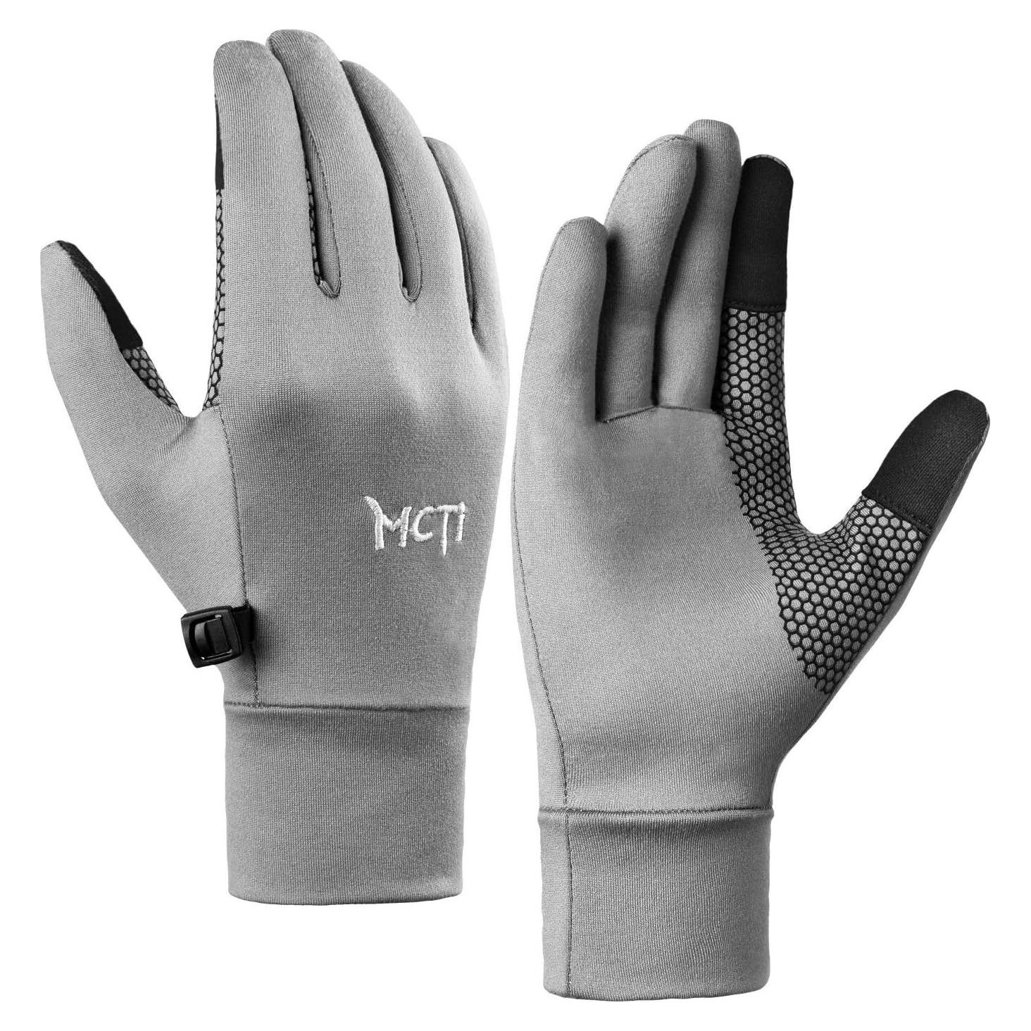 Forro de Guante Táctil MCTi Mediano Gris para Invierno