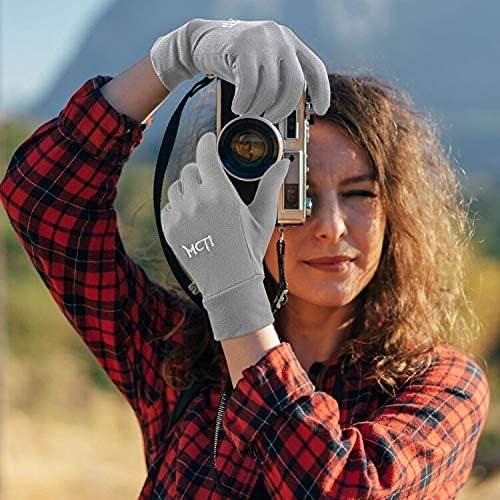 Forro de Guante Táctil MCTi Mediano Gris para Invierno