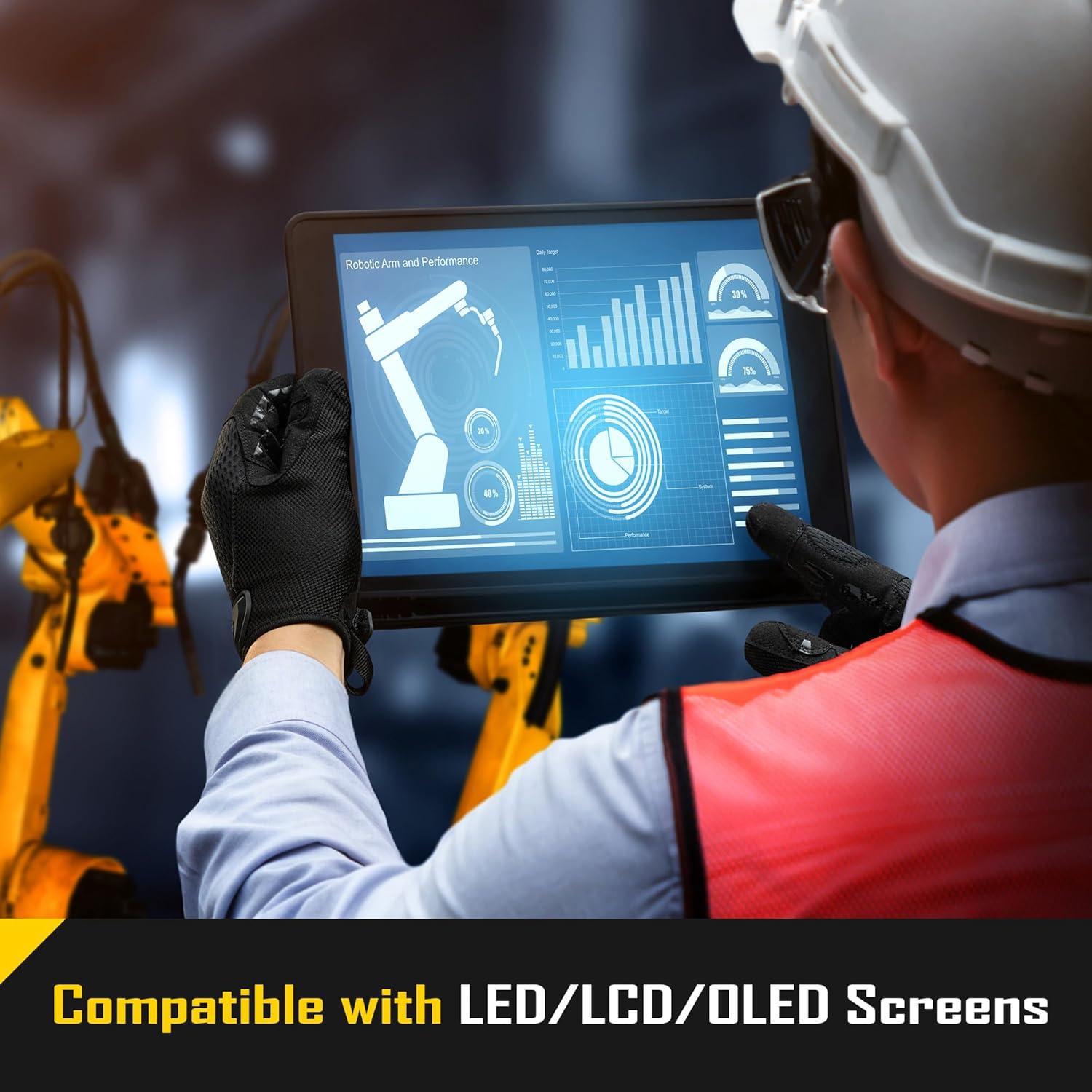 Guantes de Trabajo COOLJOB Tácticos Antideslizantes S-XL