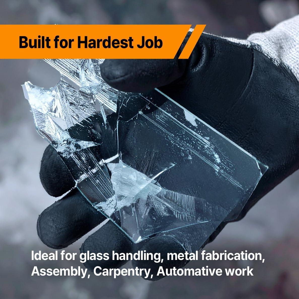 Guantes Resistentes a Cortes Nivel 5 DEX FIT CRU553 - 80 Pares