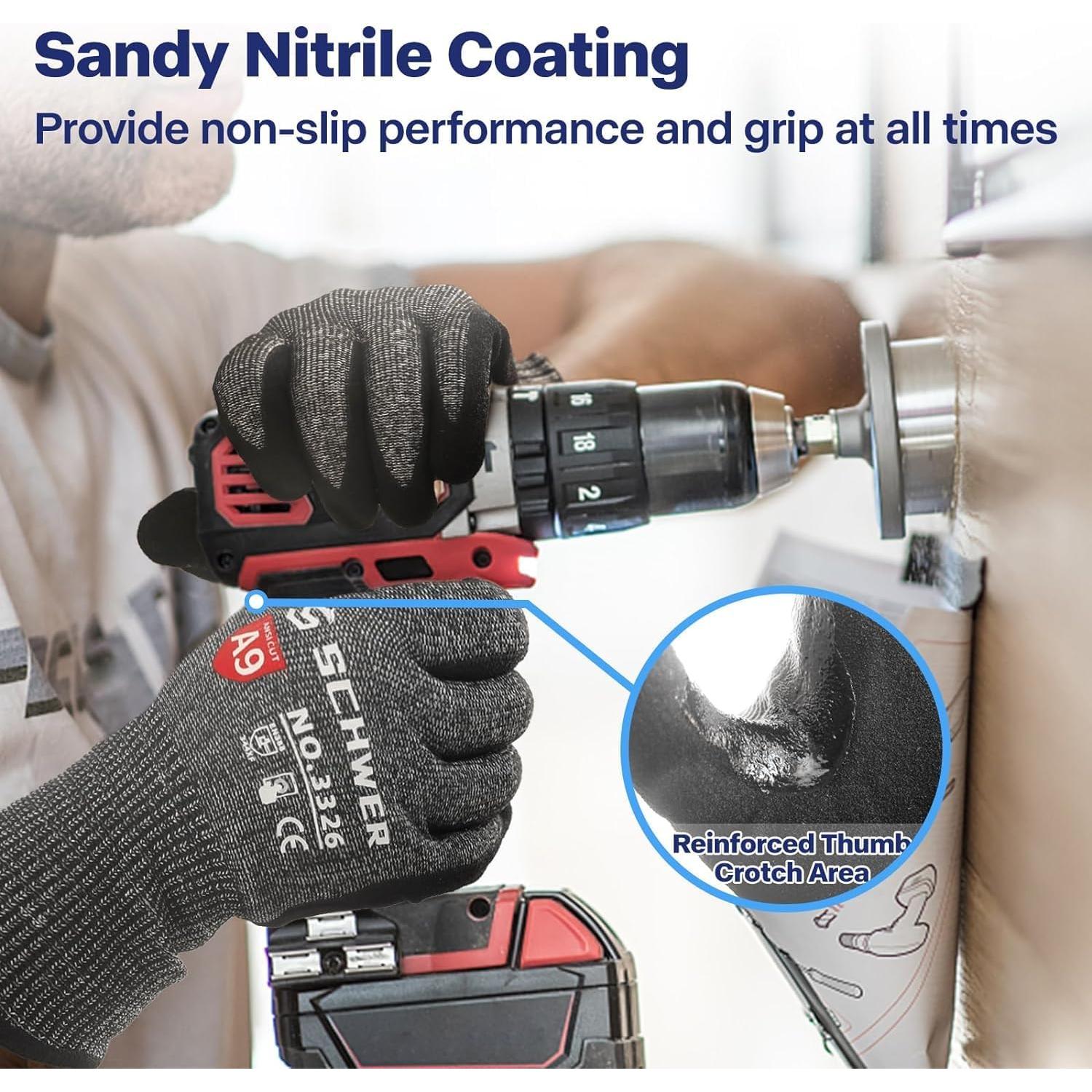 Guantes ProGuard M + Mangas Resistentes a Cortes ANSI A9