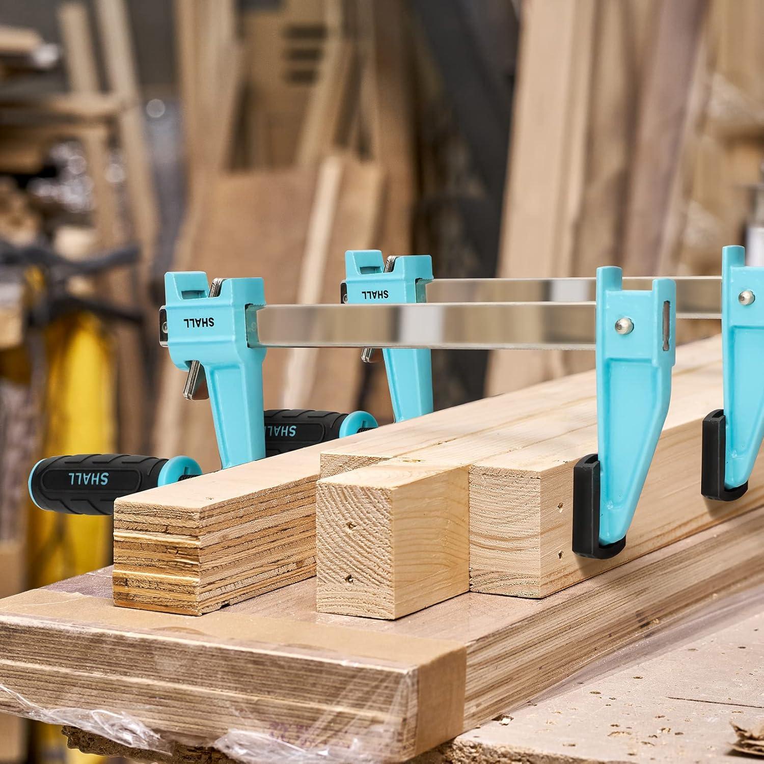 Set de Ganchos de Barra de Acero SHALL 6" (15.24 cm) 4-Pack