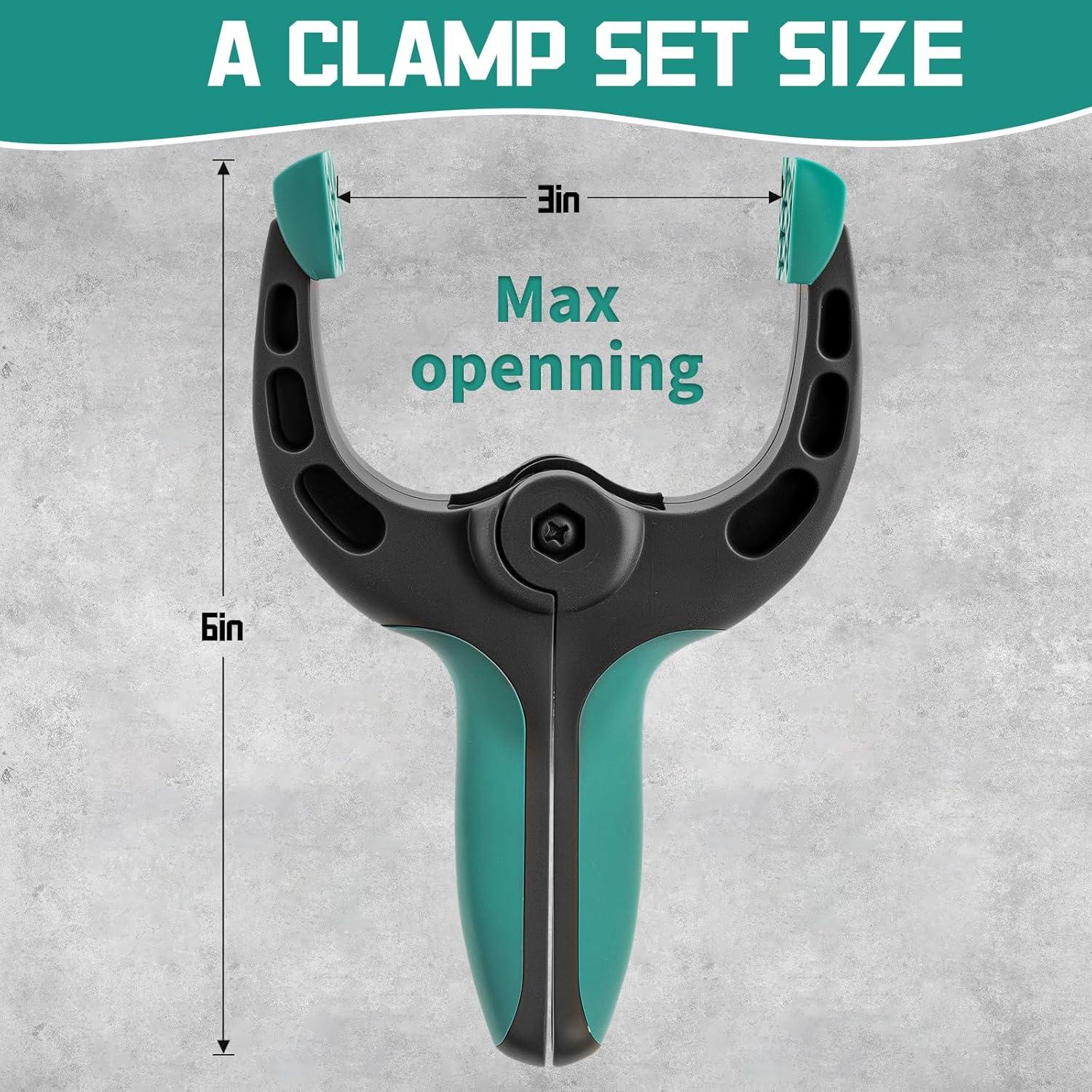 Paquete de 8 Abrazaderas de Barra GrenPRO 6" y 12"