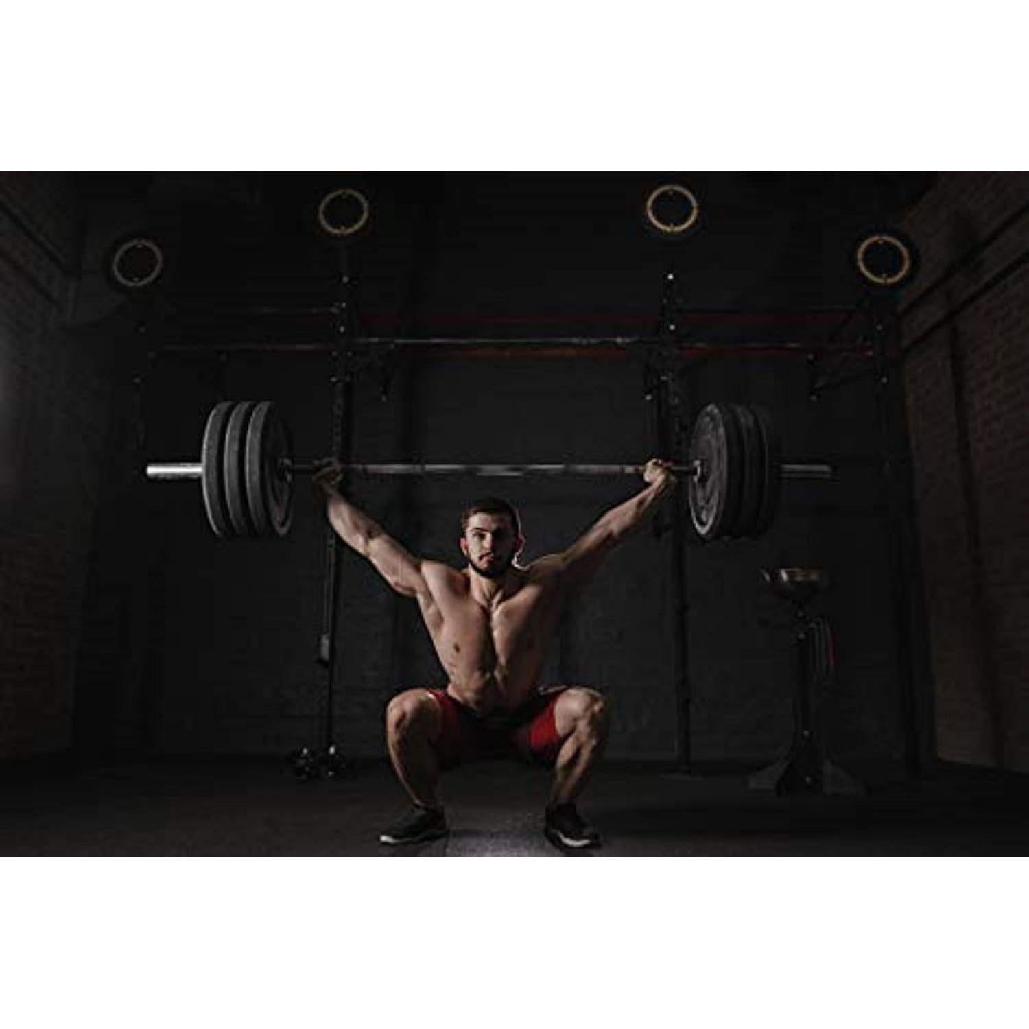 Abrazaderas de barra olímpica Clout Fitness CF-9080-BK, par de clips