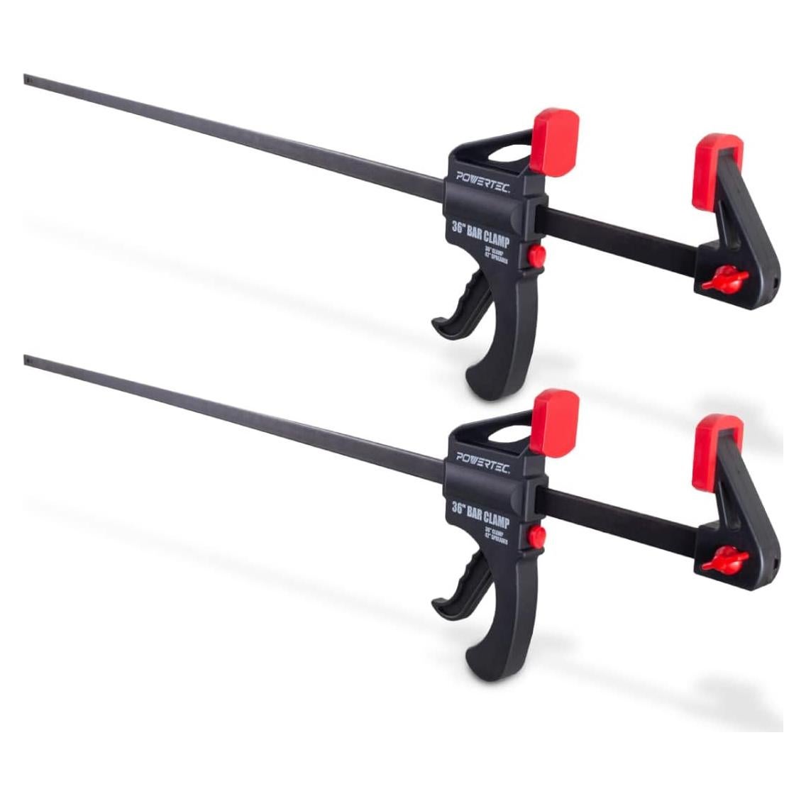 Abrazaderas de Barra POWERTEC 36" con Esparcidor 42" - 2PK