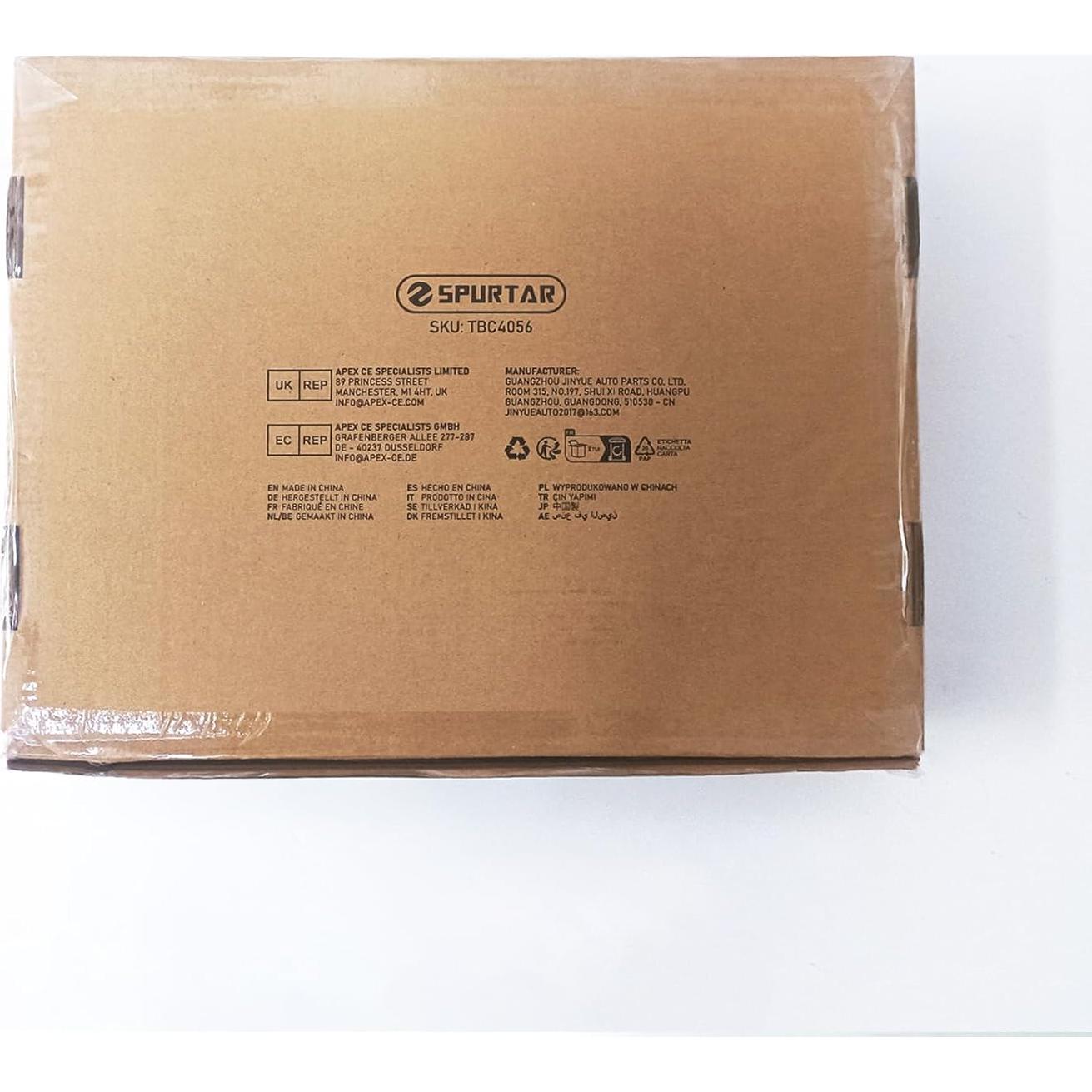 Juego de 6 Abrazaderas de Carpintería Spurtar 15.24 y 30.48 cm