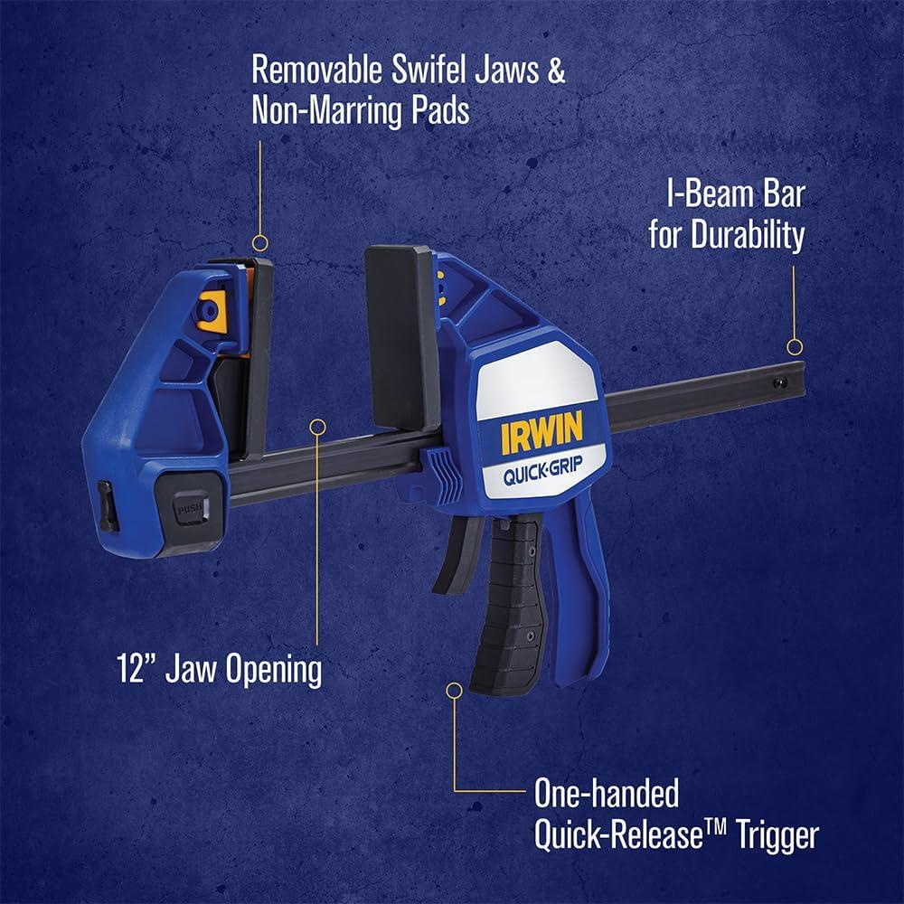 Abrazadera de Barra IRWIN QUICK-GRIP 30 cm Pesada 272 kg