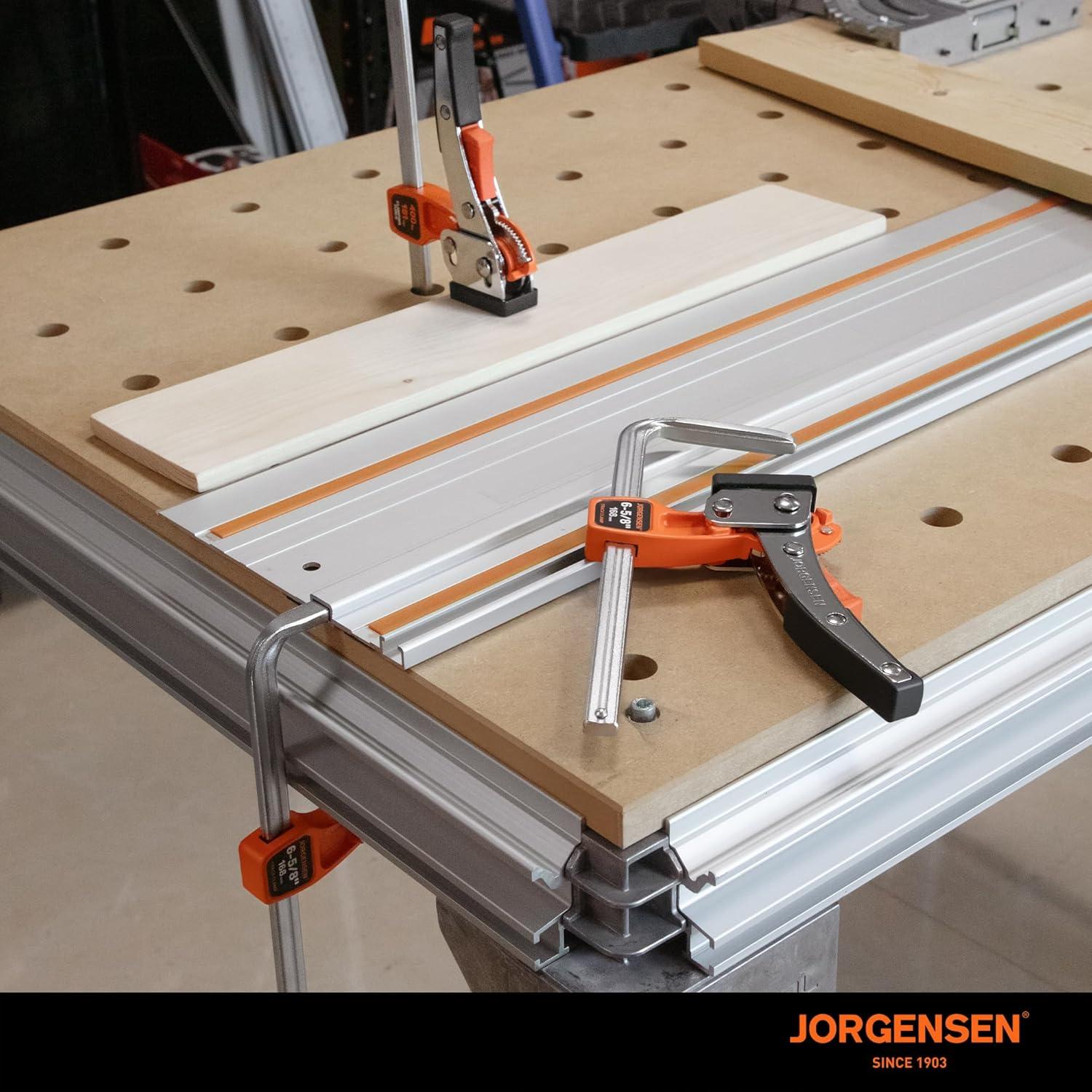 Abrazaderas de Mesa Jorgensen 16.83 cm 2 Piezas 181.44 kg