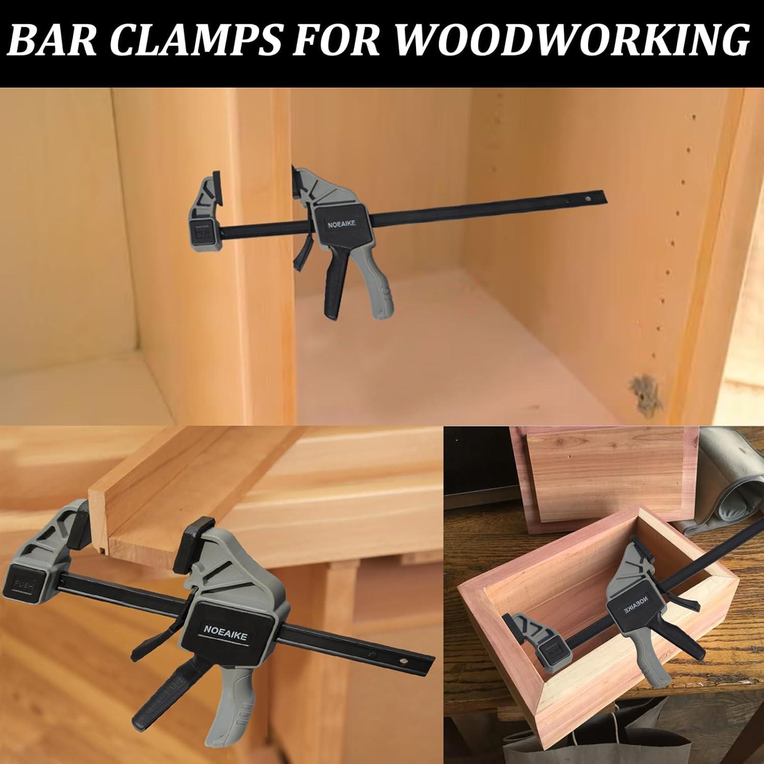 Garras de barra NOEAIKE 6 piezas 30.48 cm y 15.24 cm