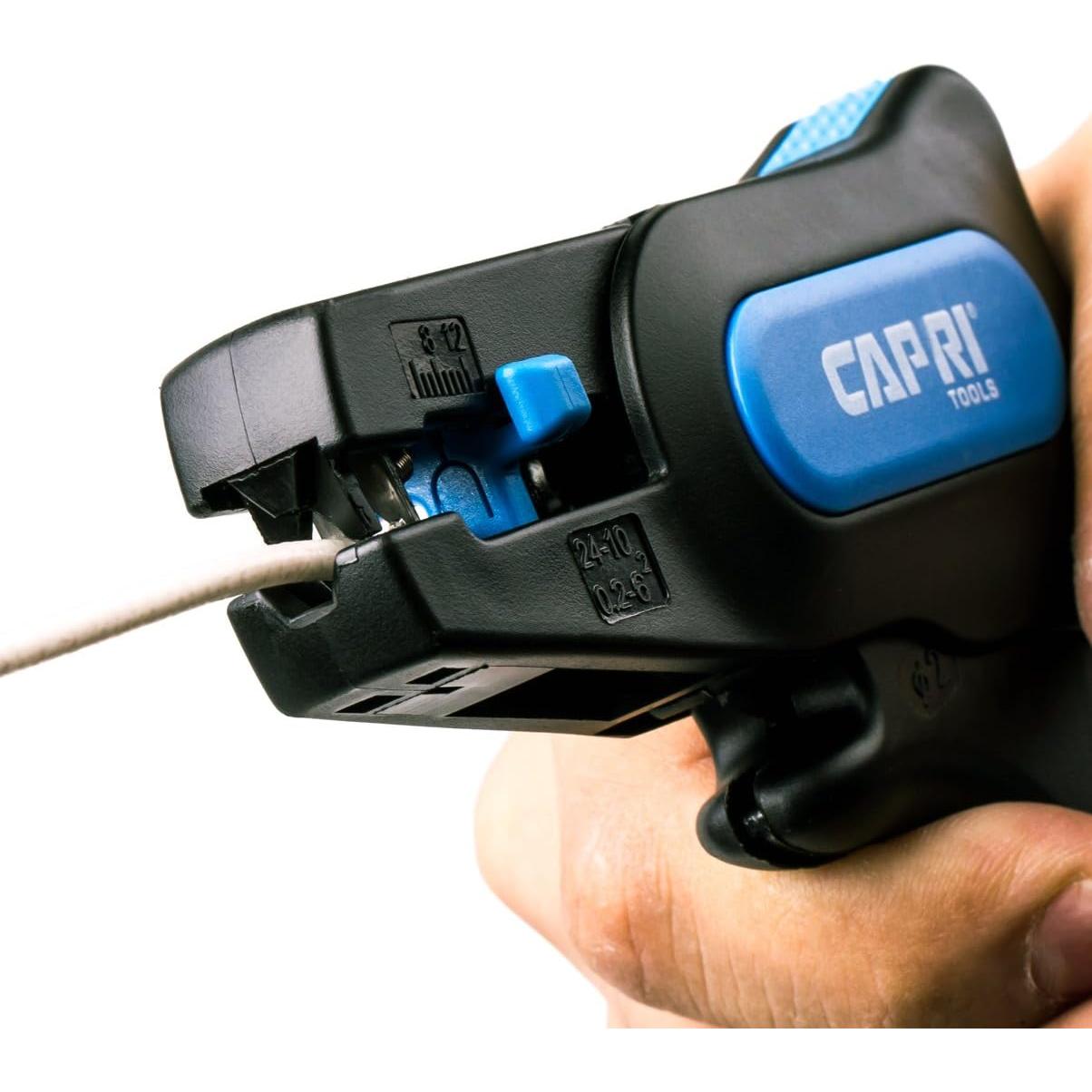 Desforrador y Cortador de Cables Automático Capri Tools 20011