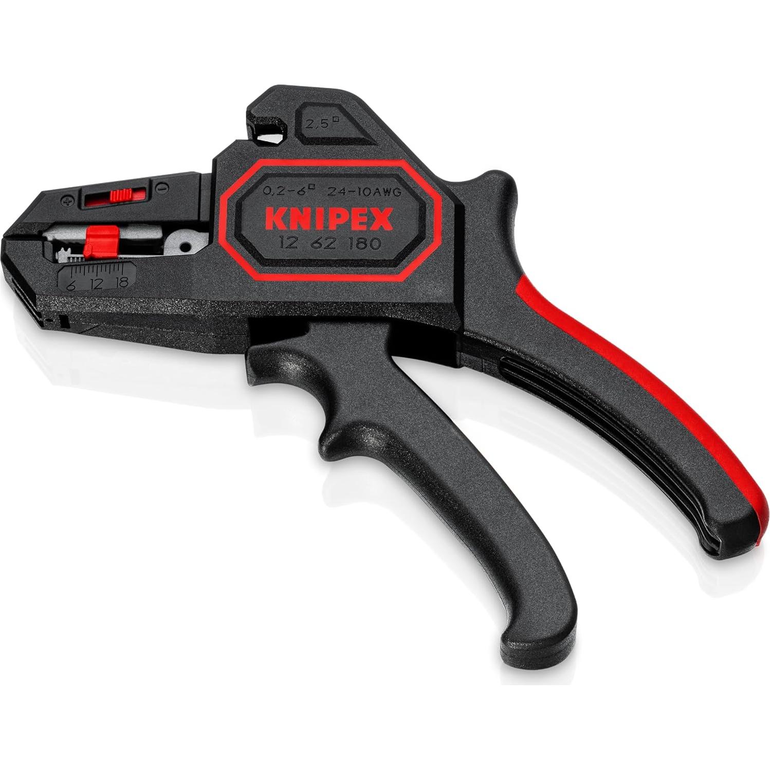Pelacables Automático KNIPEX 12 62 180, 7.49 cm, Ergonómico