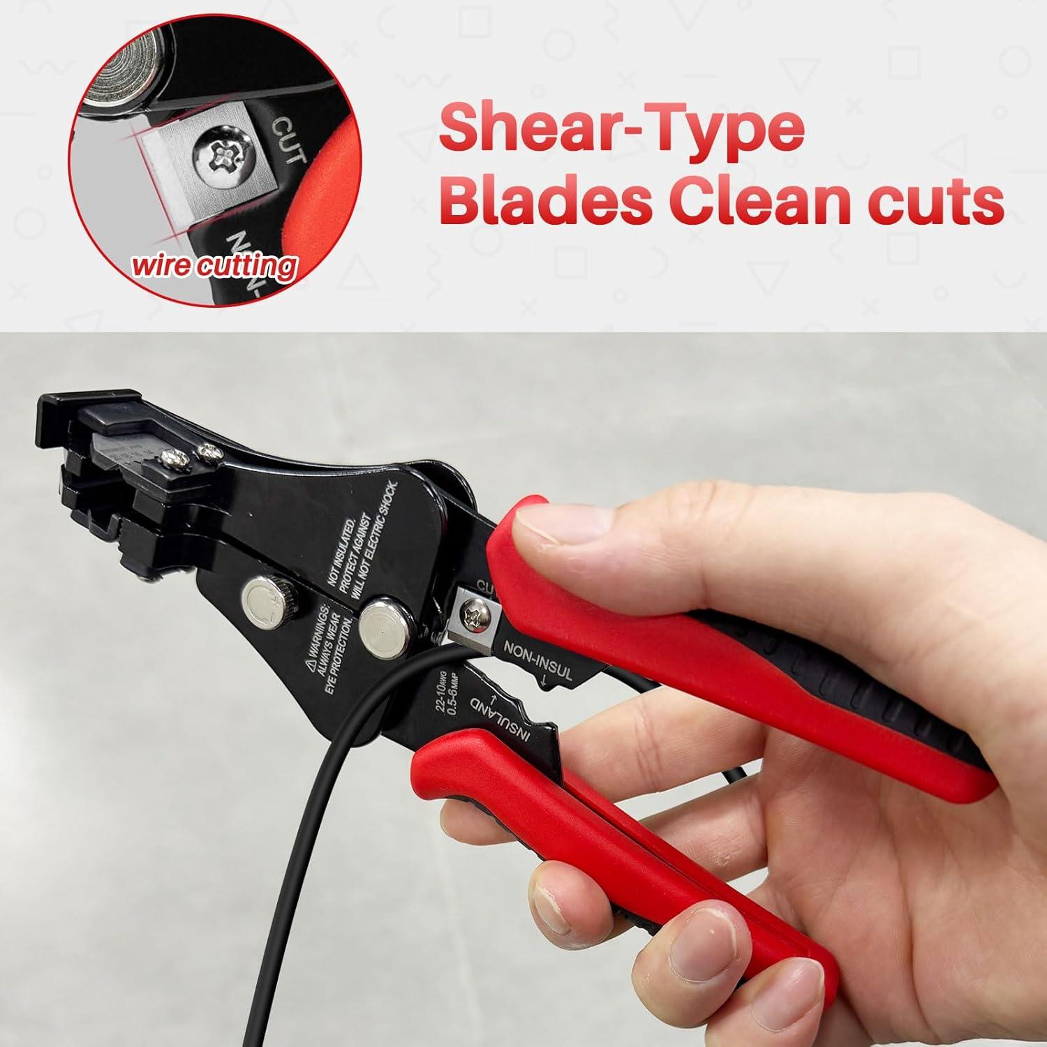 Pelacables Automático GKG 3 en 1 para Cables 10-22 AWG