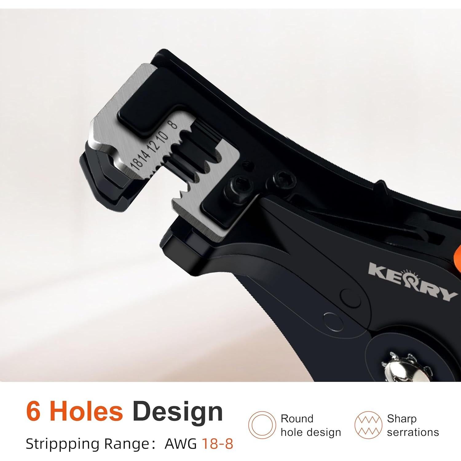 Desforrador de Cables Kerry WS-A, Automático 8-18 AWG