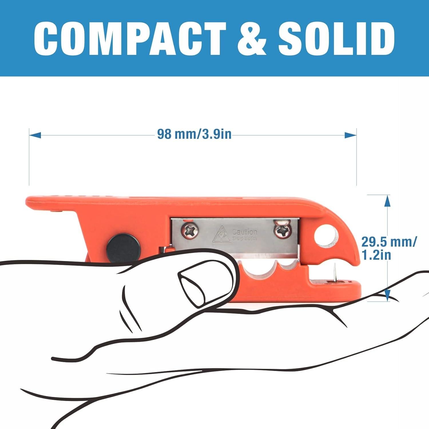 Desforrador de Cables IWISS ICP-240 para AWG 12 a 4/0