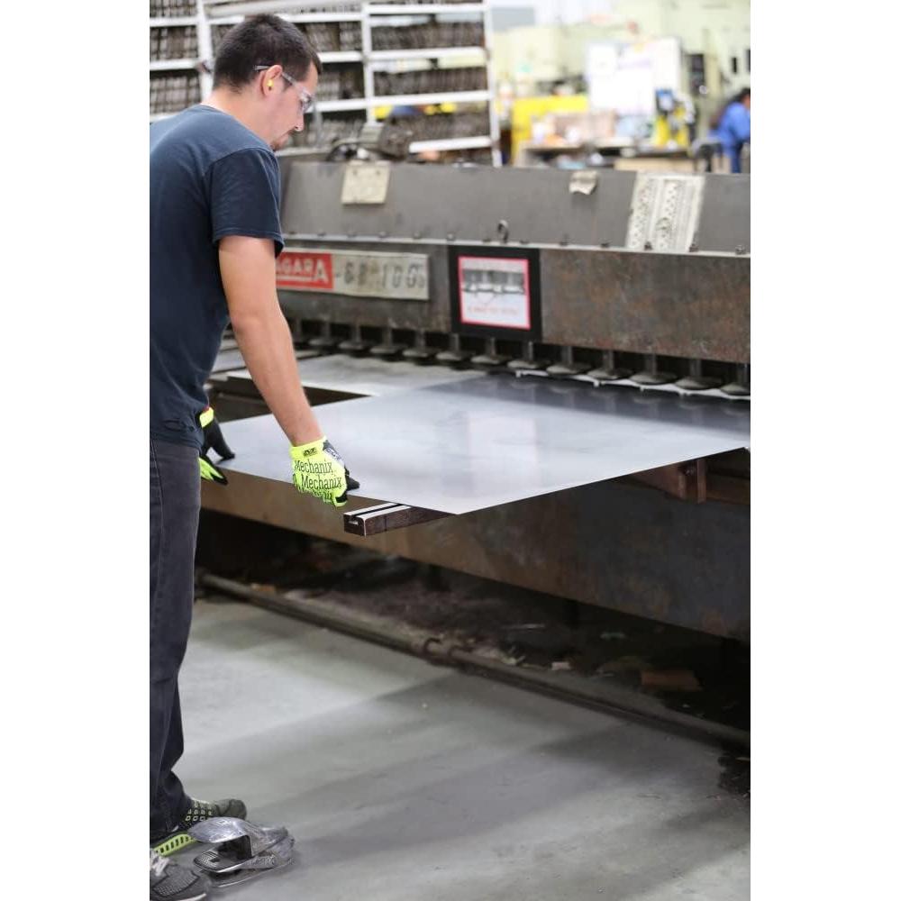 Guantes de Trabajo Mechanix Wear Talla Mediana Amarillo Naranja