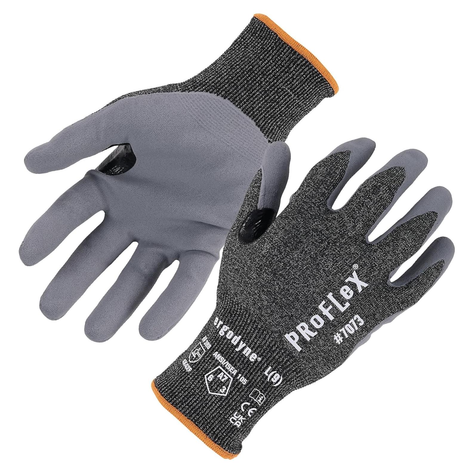 Guantes Cortos Ergodyne ProFlex 7073 A7 Nitrilo Táctil 21g