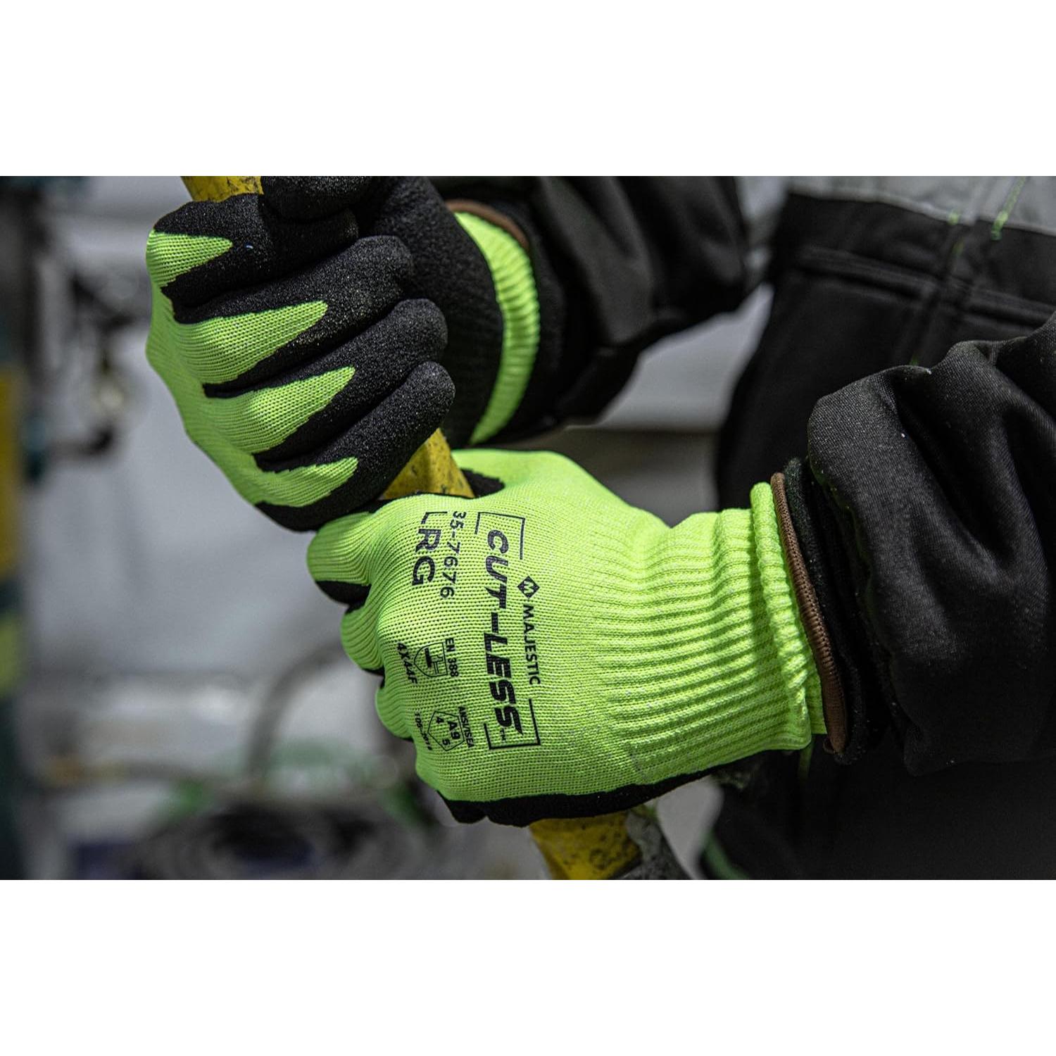 Guantes de Seguridad Korplex Cut-Less Majestic X-Large Nitrilo