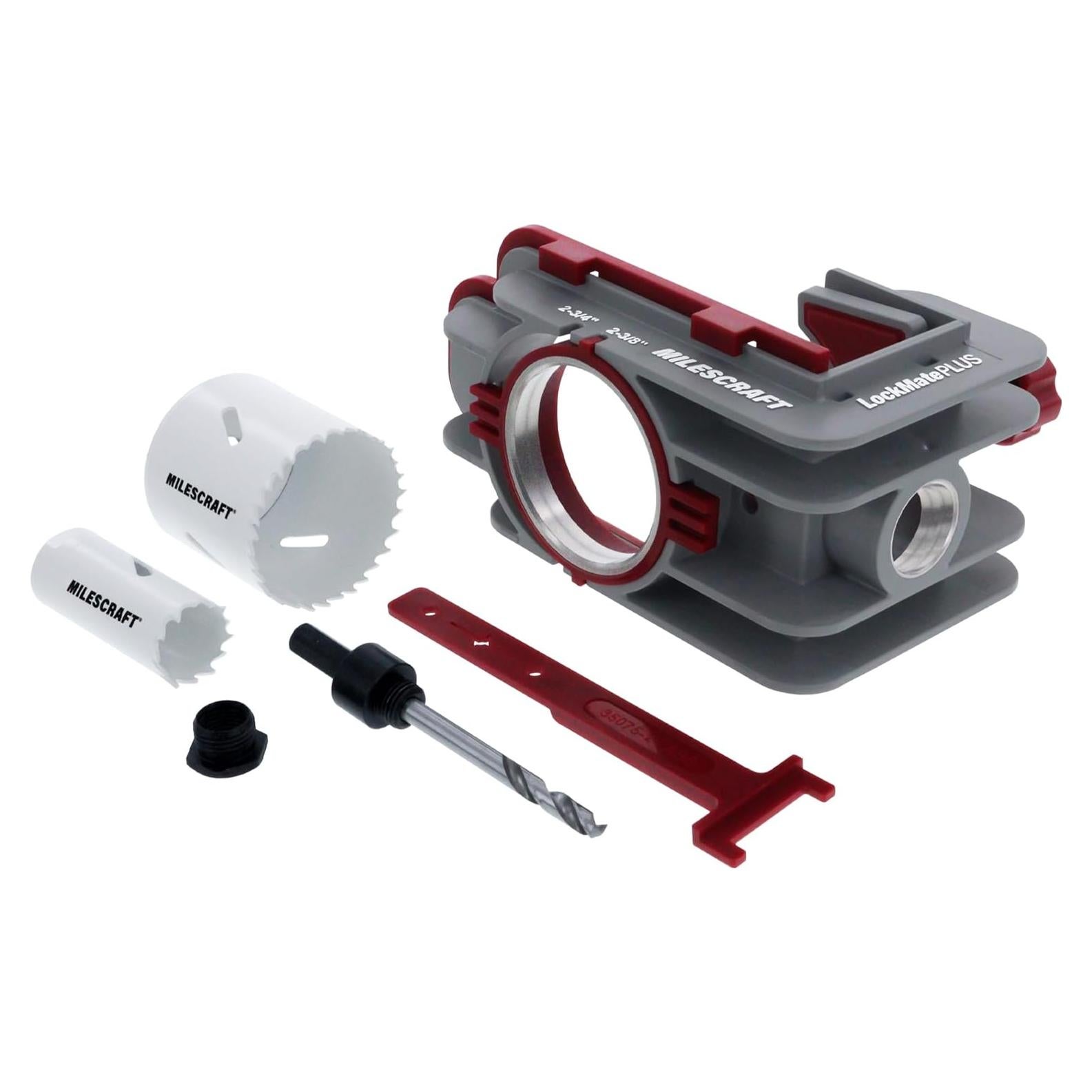 Kit de Instalación de Cerraduras Milescraft 1338 - Jig Profesional