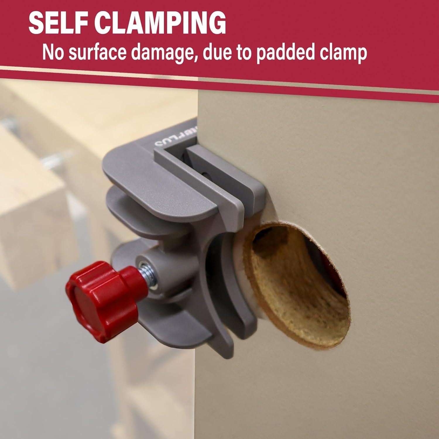 Kit de Instalación de Cerraduras Milescraft 1338 - Jig Profesional