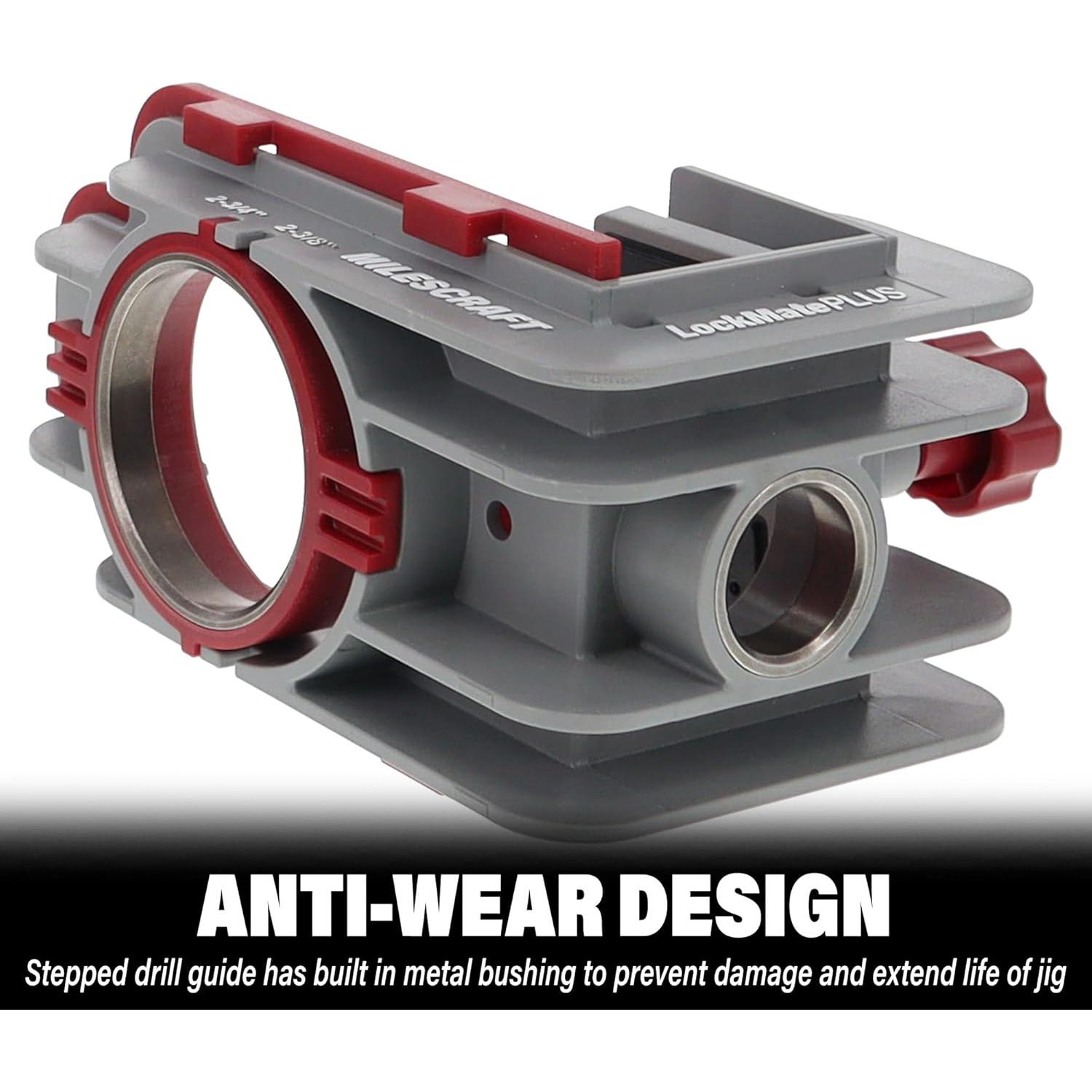 Kit de Instalación de Cerraduras Milescraft 1338 - Jig Profesional