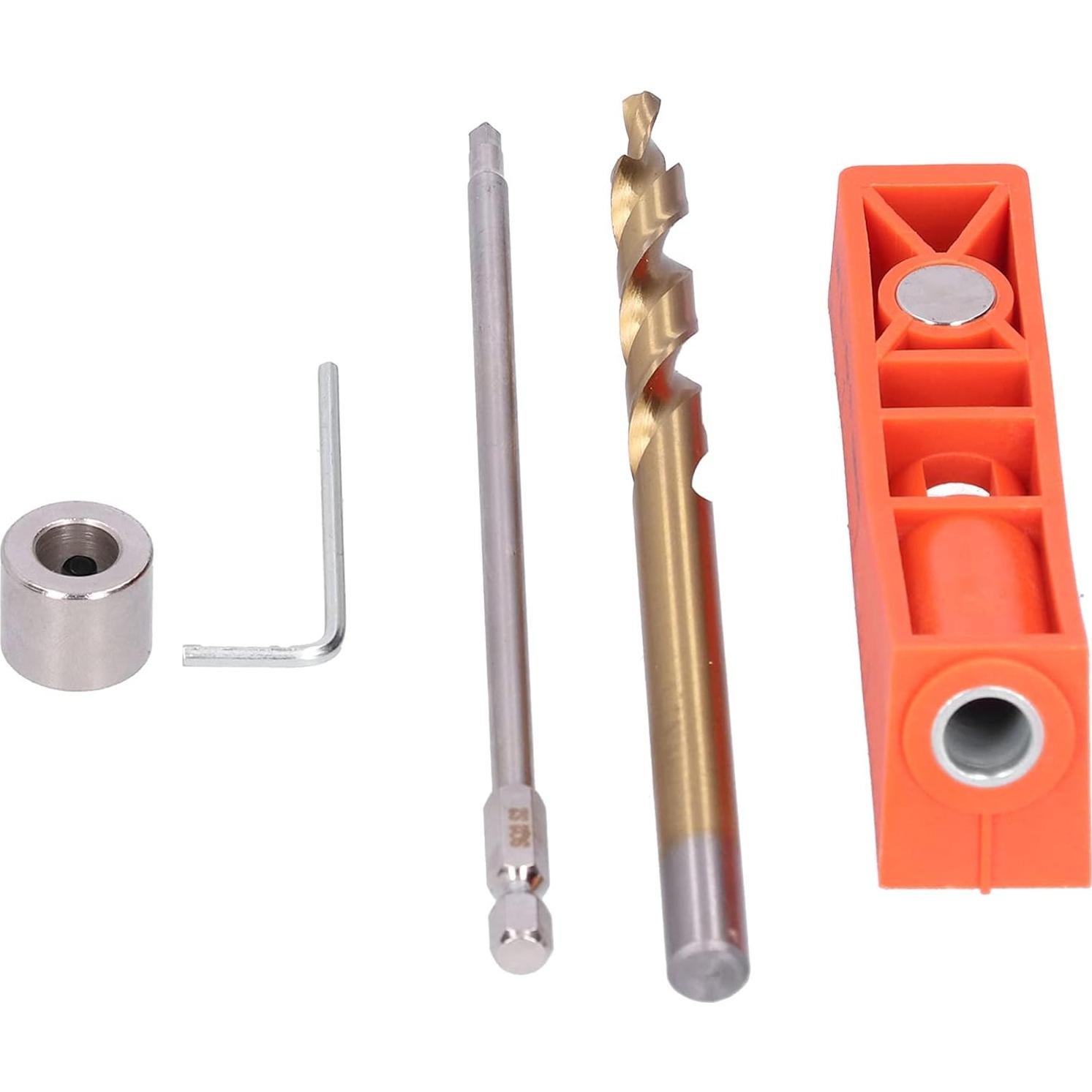 Kit de Plantilla de Agujeros de Pocket Hilitand 2 en 1 Metal