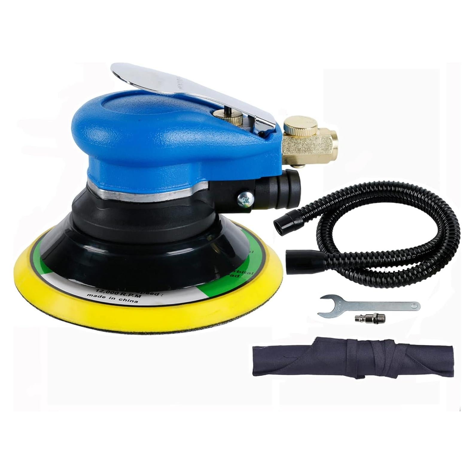 Lijadora orbital de aire BPJOWVIL 6" con vacío 12000 RPM