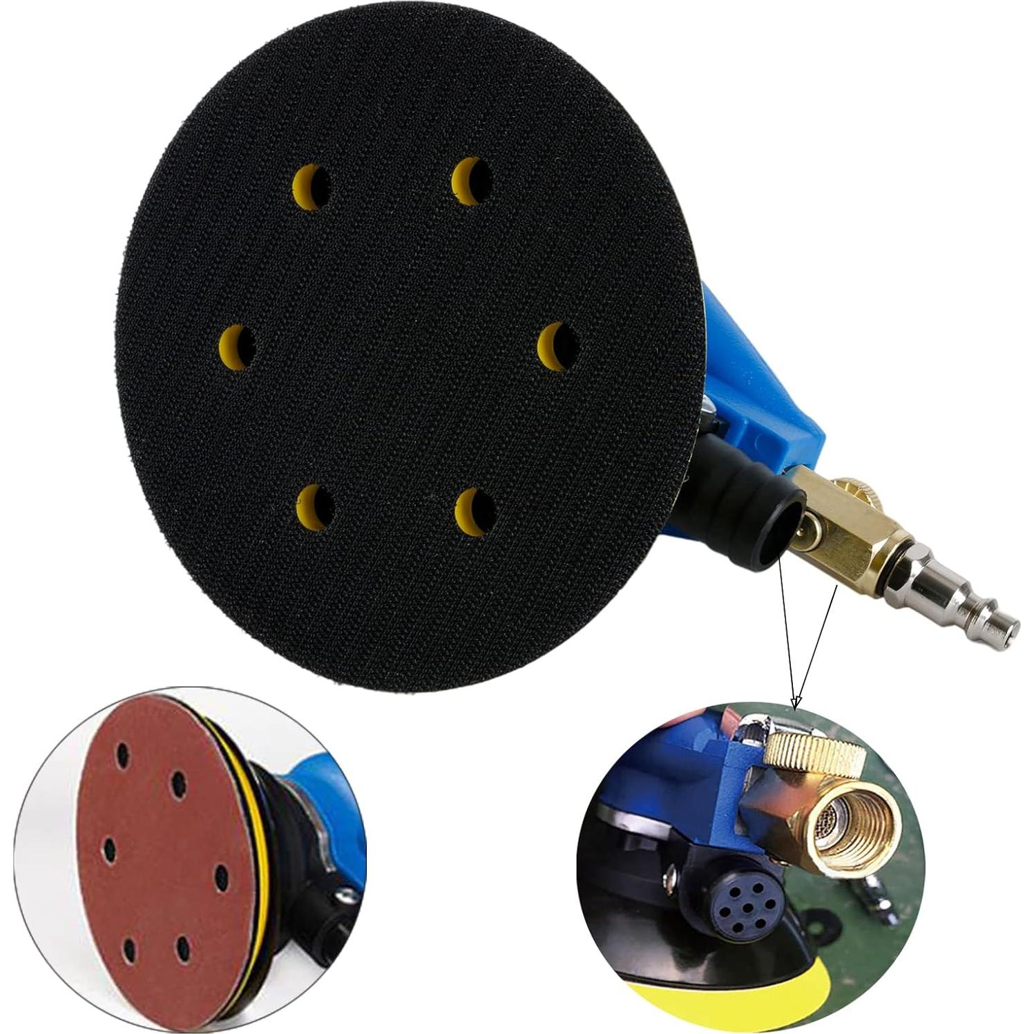 Lijadora orbital de aire BPJOWVIL 6" con vacío 12000 RPM