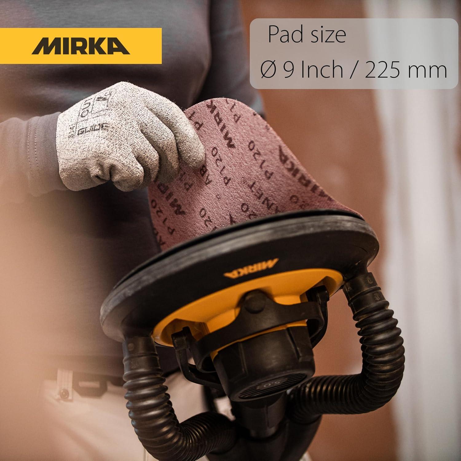 Lijadora Eléctrica Mirka LEROS 950X CV 3.2 kg con Aspiradora