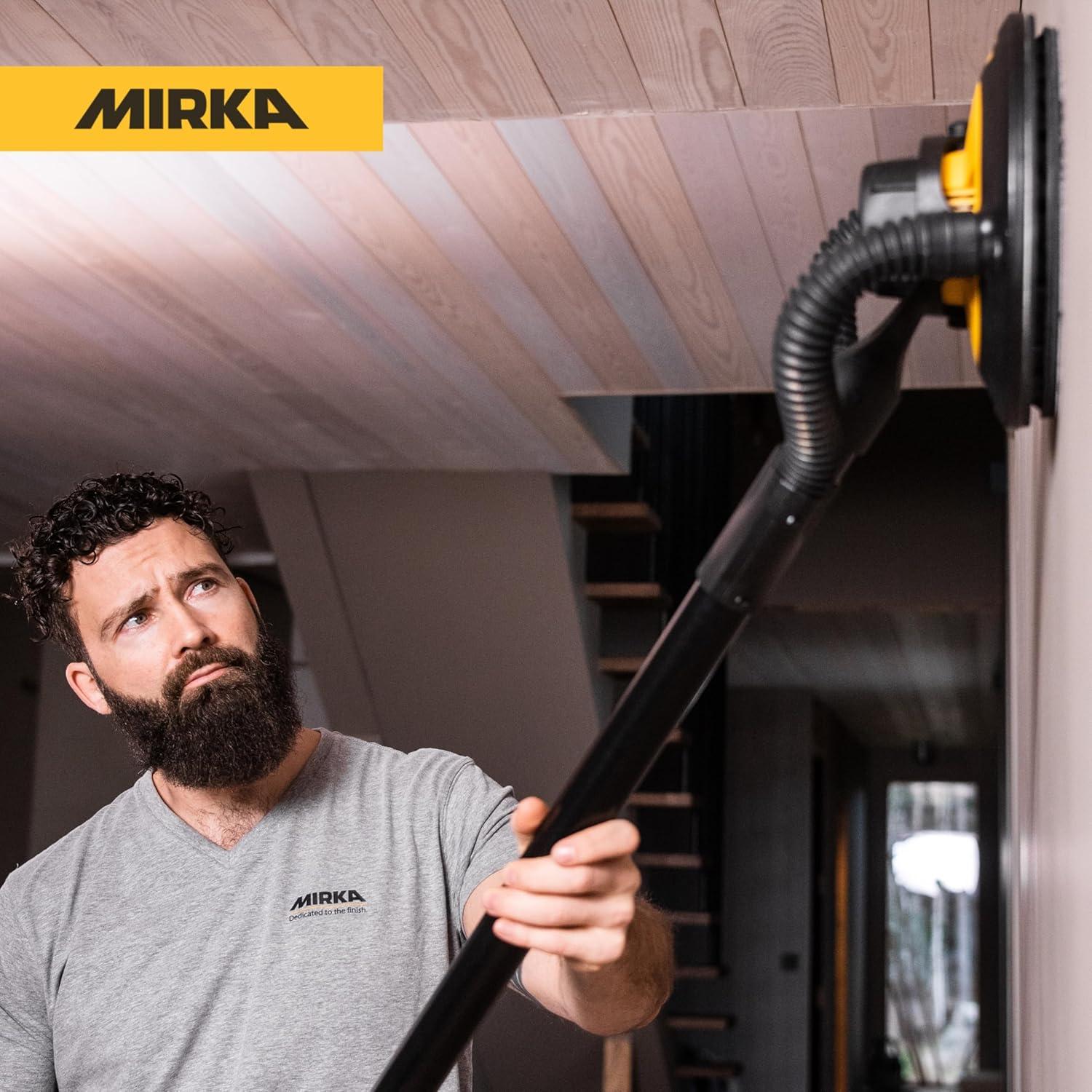 Lijadora Eléctrica Mirka LEROS 950X CV 3.2 kg con Aspiradora