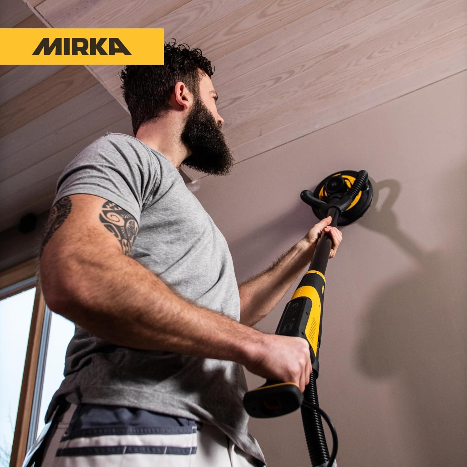 Lijadora Eléctrica Mirka LEROS 950X CV 3.2 kg con Aspiradora