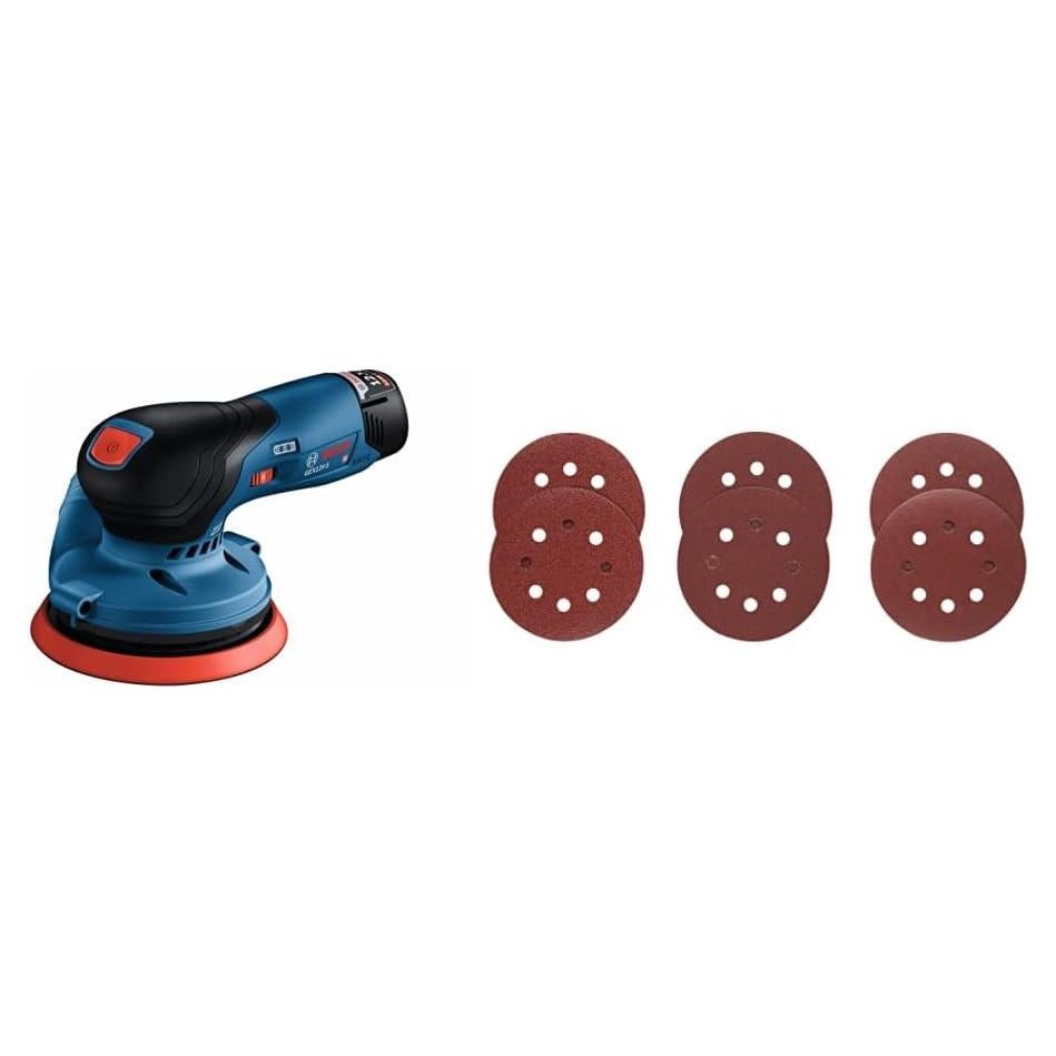 Lijadora Orbital Bosch GEX12V-5N 12V 5" Sin Cable