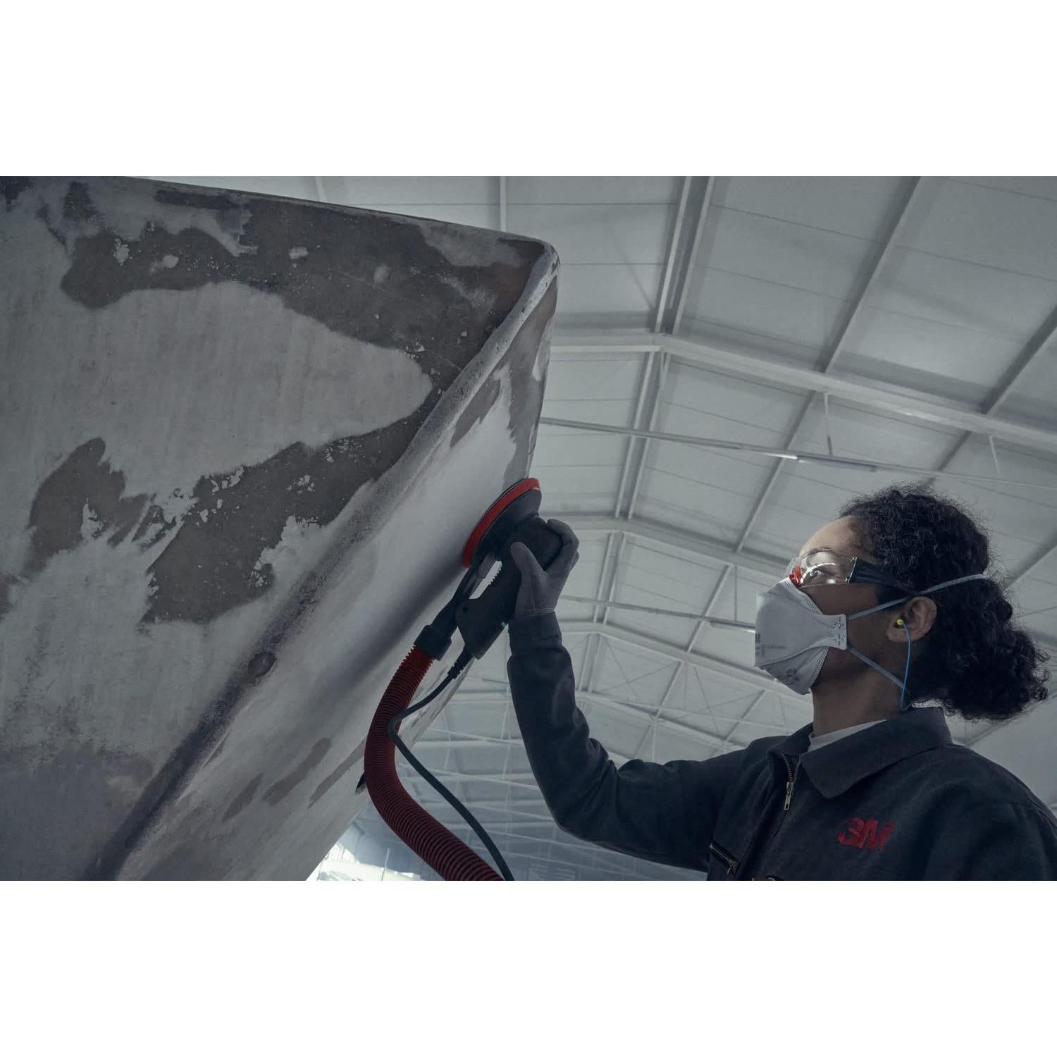 Lijadora Orbital Neumática 3M Xtract 88942 5" con Vacío Central