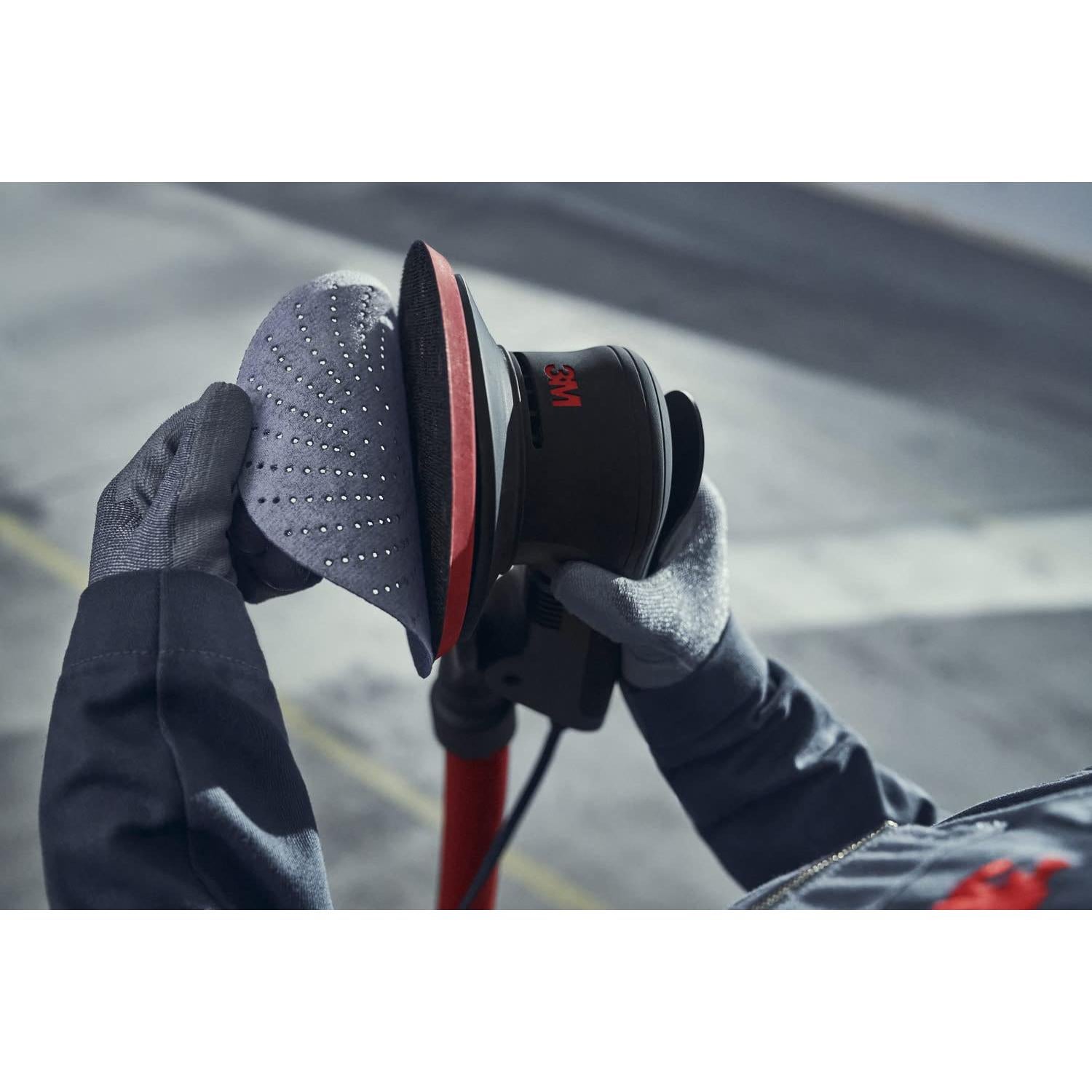 Lijadora Orbital Neumática 3M Xtract 88942 5" con Vacío Central