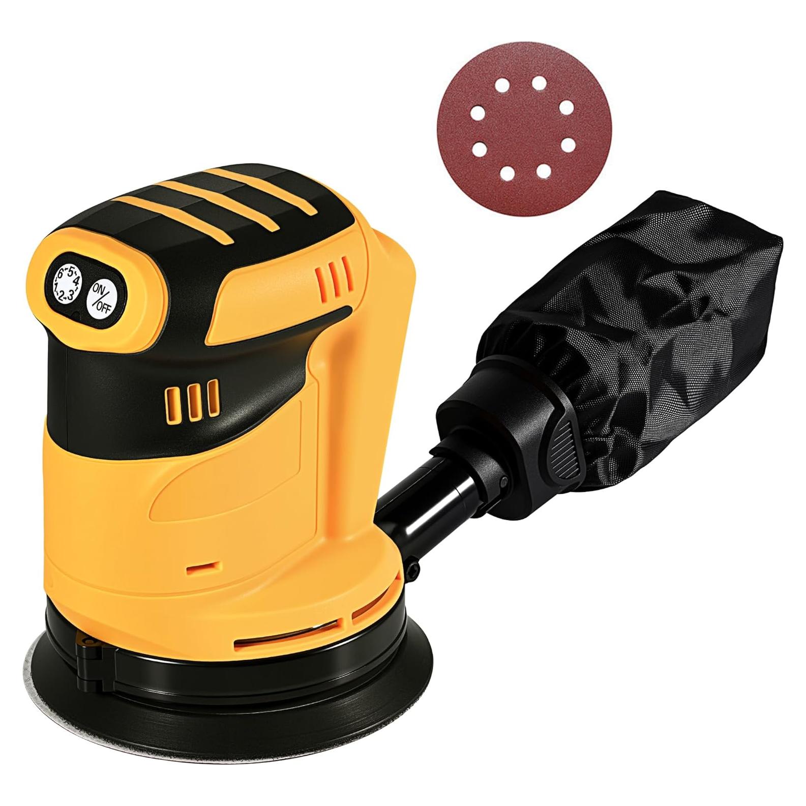 Lijadora Orbital Inalámbrica SQFOR 800W 25,000RPM 5"