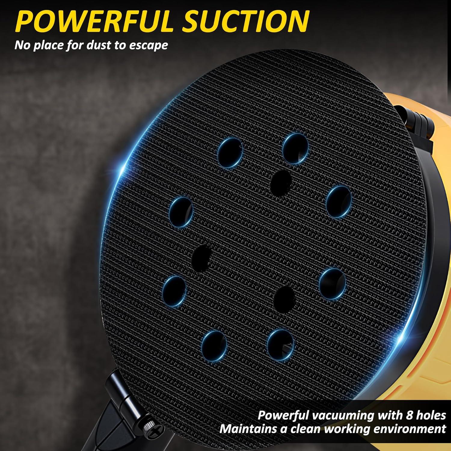 Lijadora Orbital Inalámbrica SQFOR 800W 25,000RPM 5"