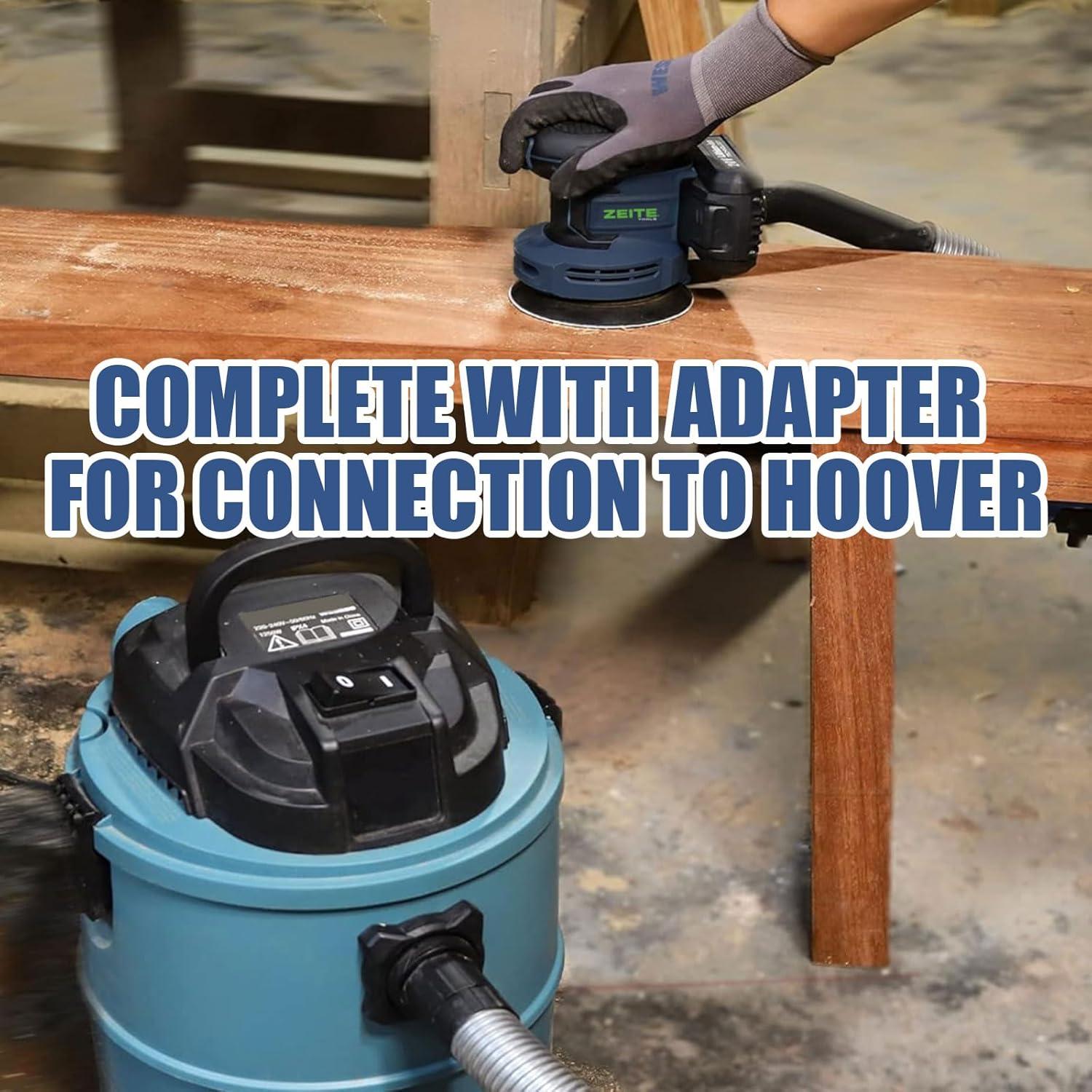 Lijadora Orbital Inalámbrica ZEITE 20V 5" 6 Velocidades 2.2kg