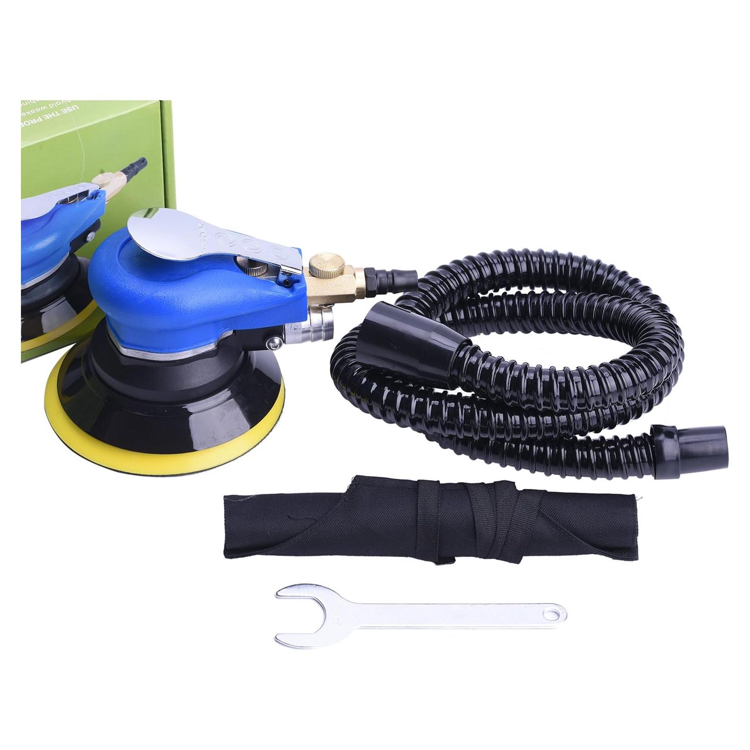 Lijadora Orbital de Palma ZHONG AN 5" Aire Doble Acción