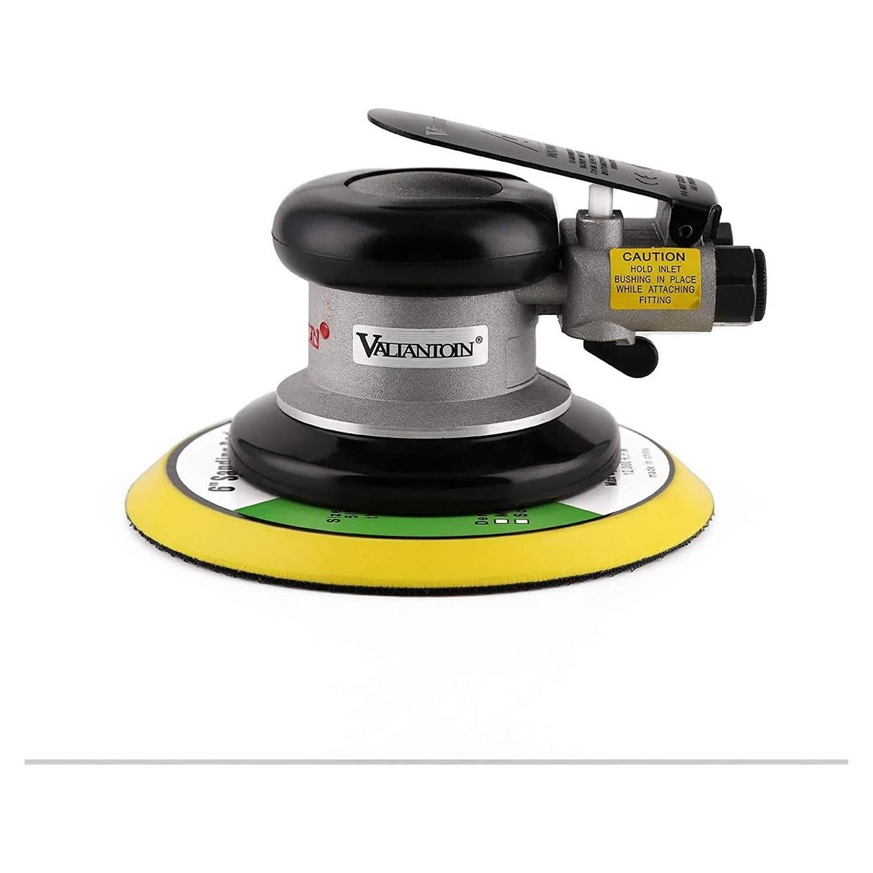 Lijadora Orbital Neumática Valianto 6" Doble Acción Alta Resistencia