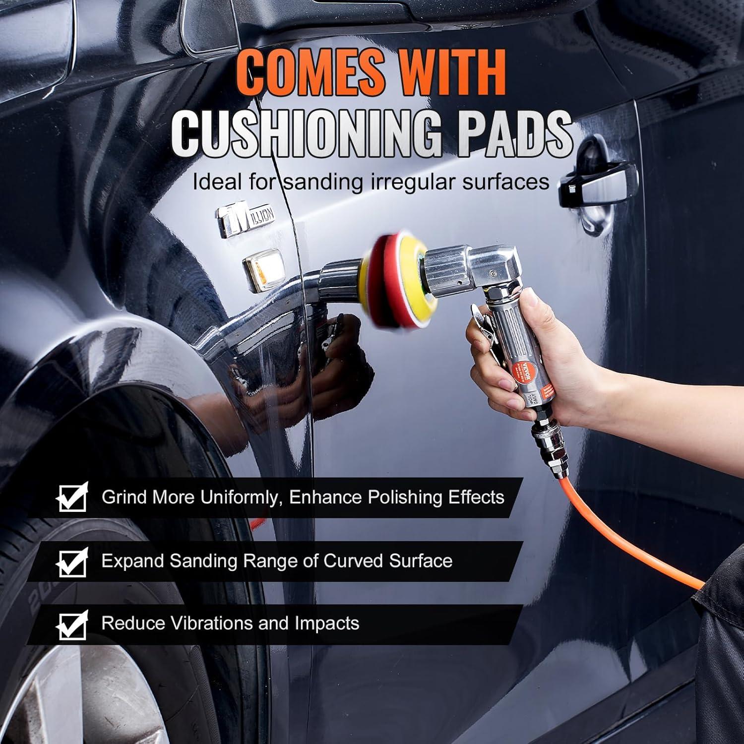 Lijadora Orbital Neumática VEVOR 15000RPM Mini 58PCS